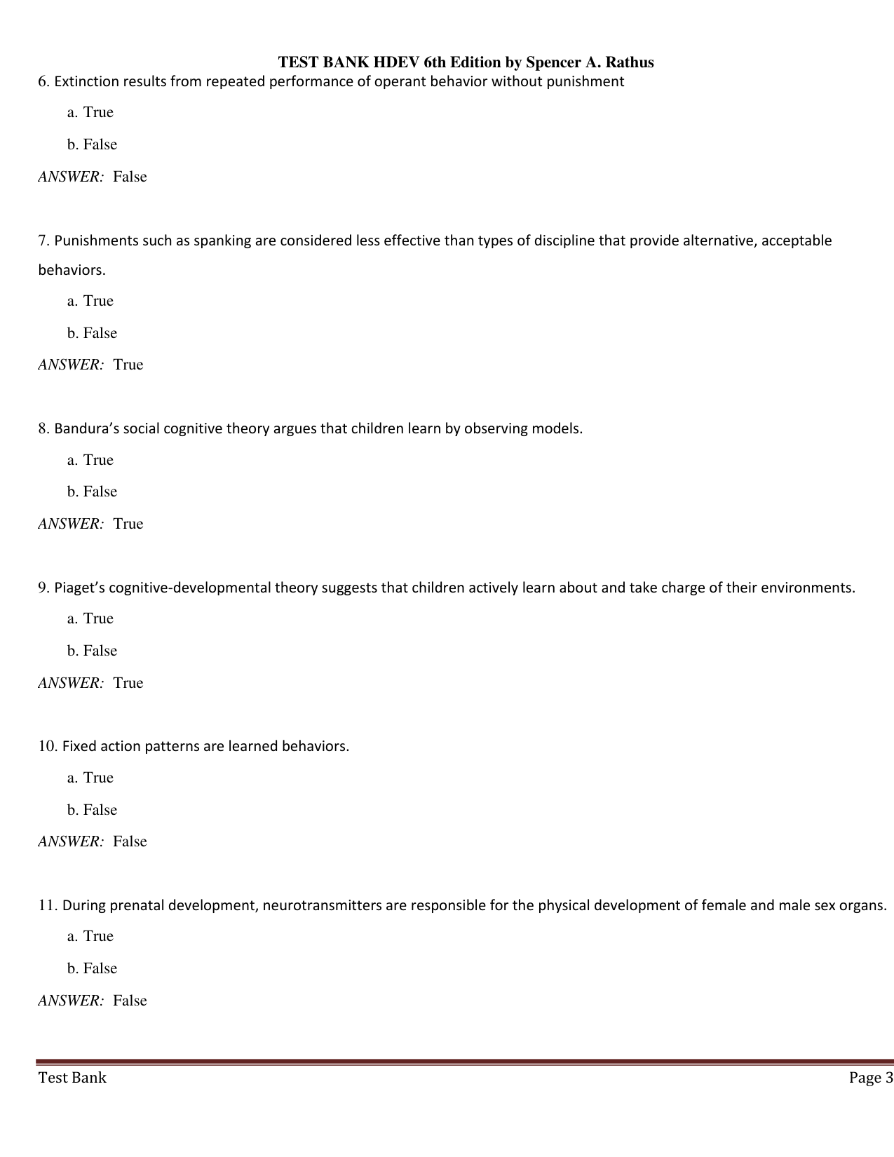 HDEV, 6th Edition by Spencer Rathus IMG-3