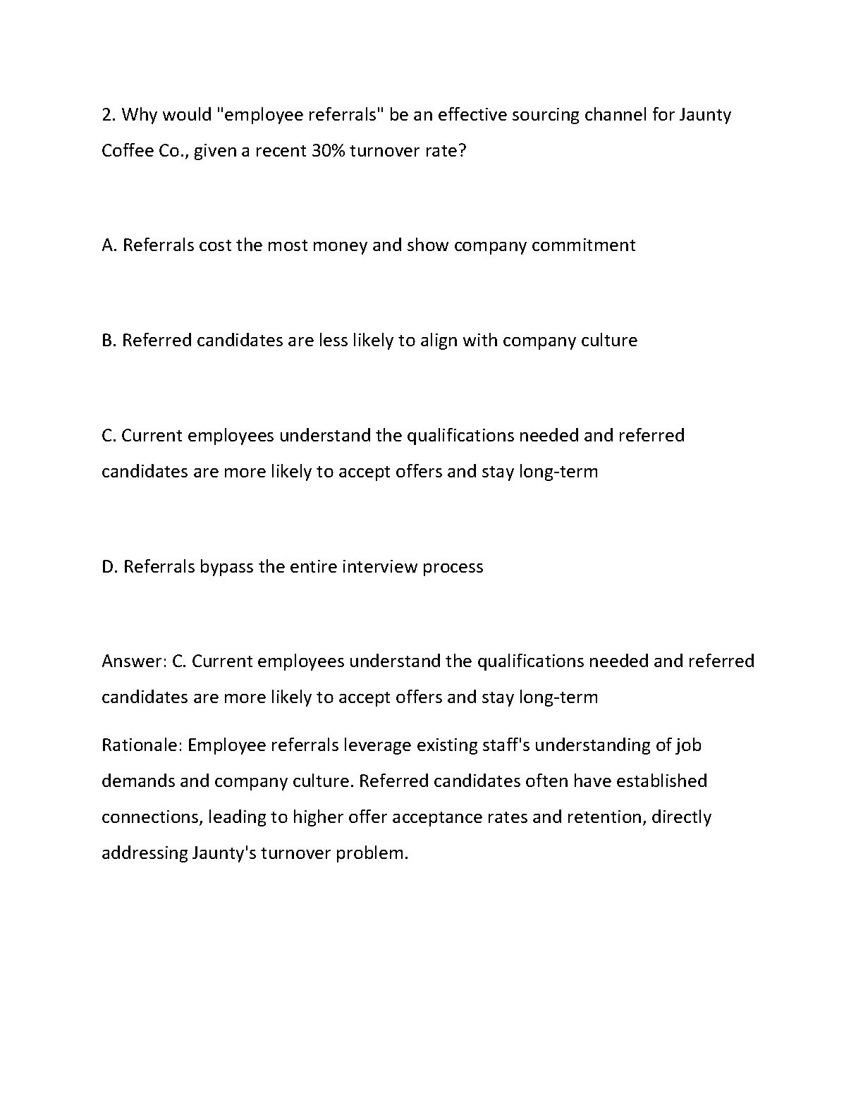 WGU D433 HRM Tasks 1-2 Talent Acquisition Study Guide 2026