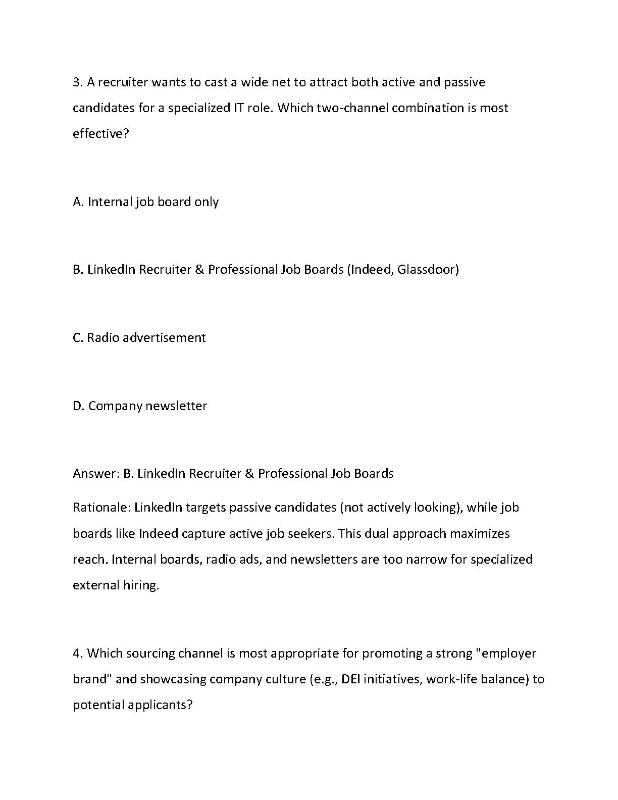 WGU D433 HRM Tasks 1-2 Talent Acquisition Study Guide 2026 IMG-3