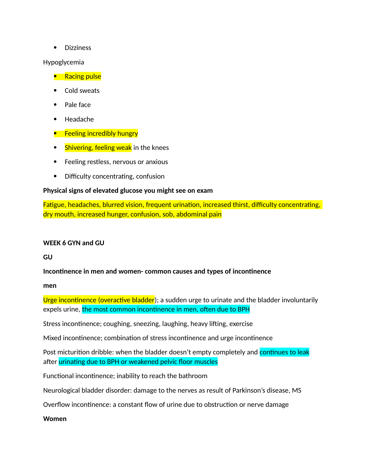 NR 601 Weeks 5-6 Study Guide: Diabetes & A1C Diagnosis 2024 IMG-1