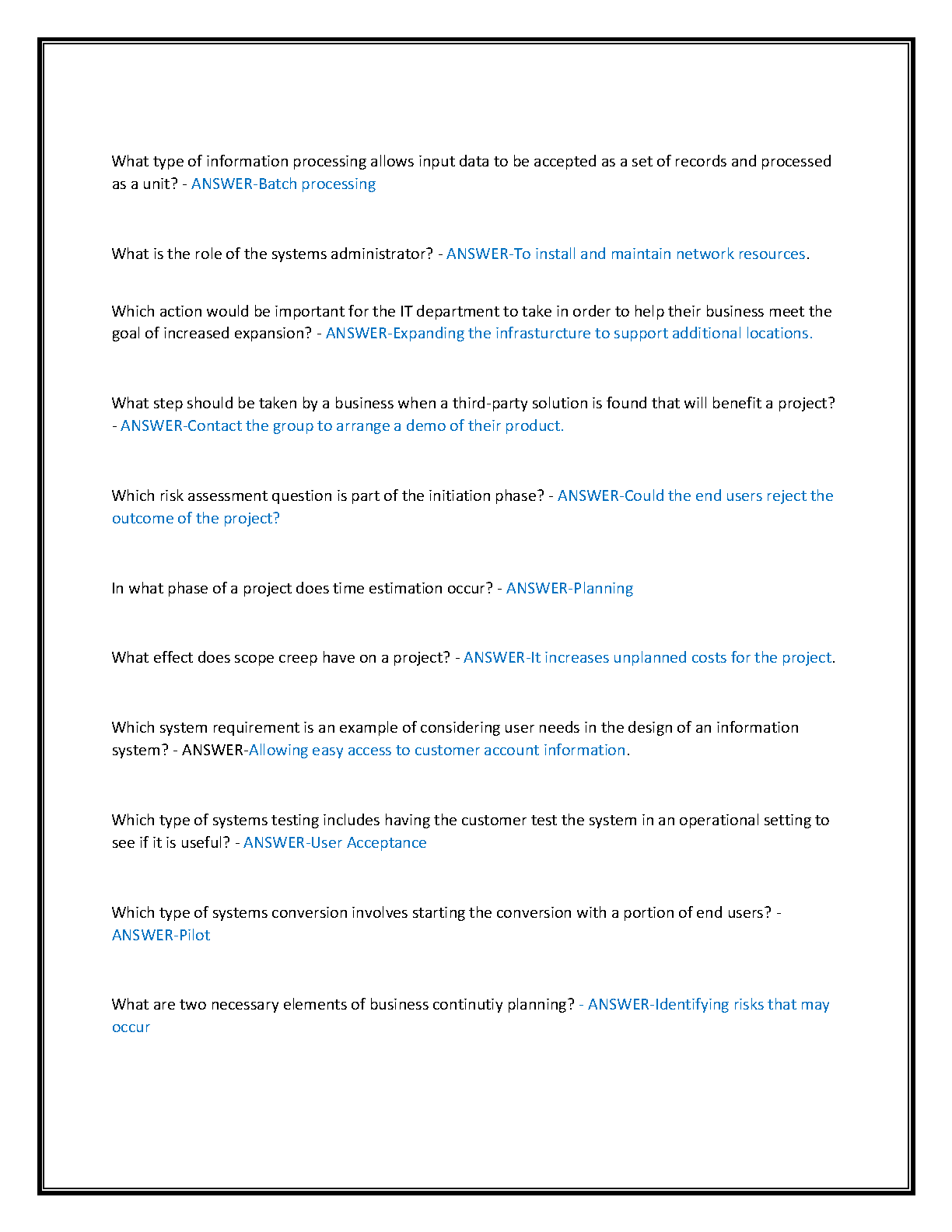WGU C182 Intro to IT Test Bank 2025-2026 IMG-3