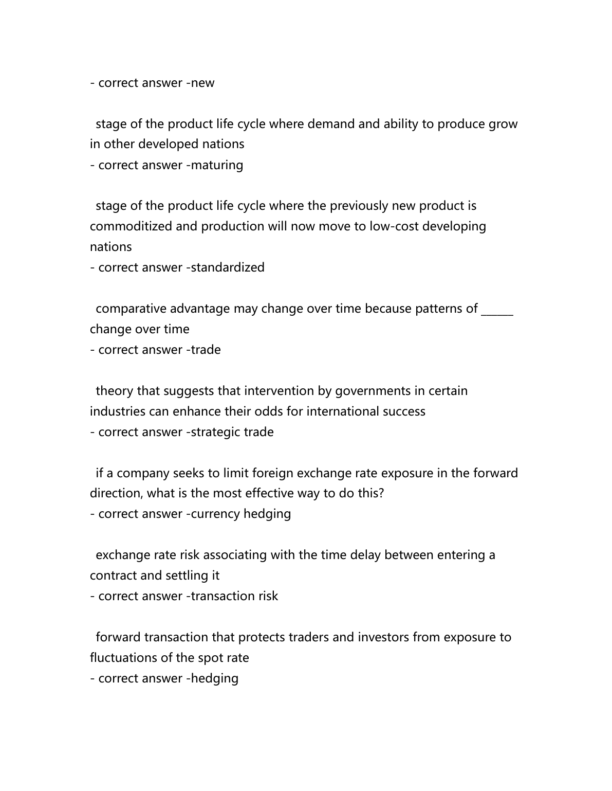 WGU C211 Global Economics Test Bank 2025 Answers IMG-1
