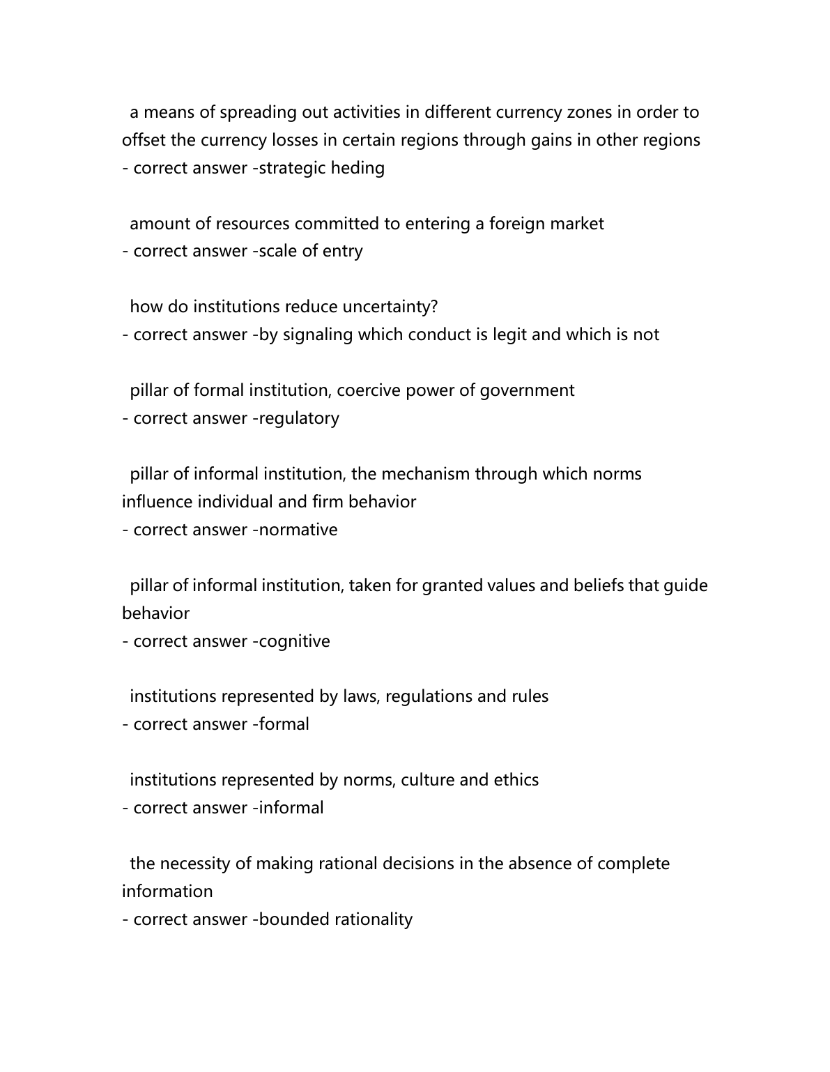 WGU C211 Global Economics Test Bank 2025 Answers