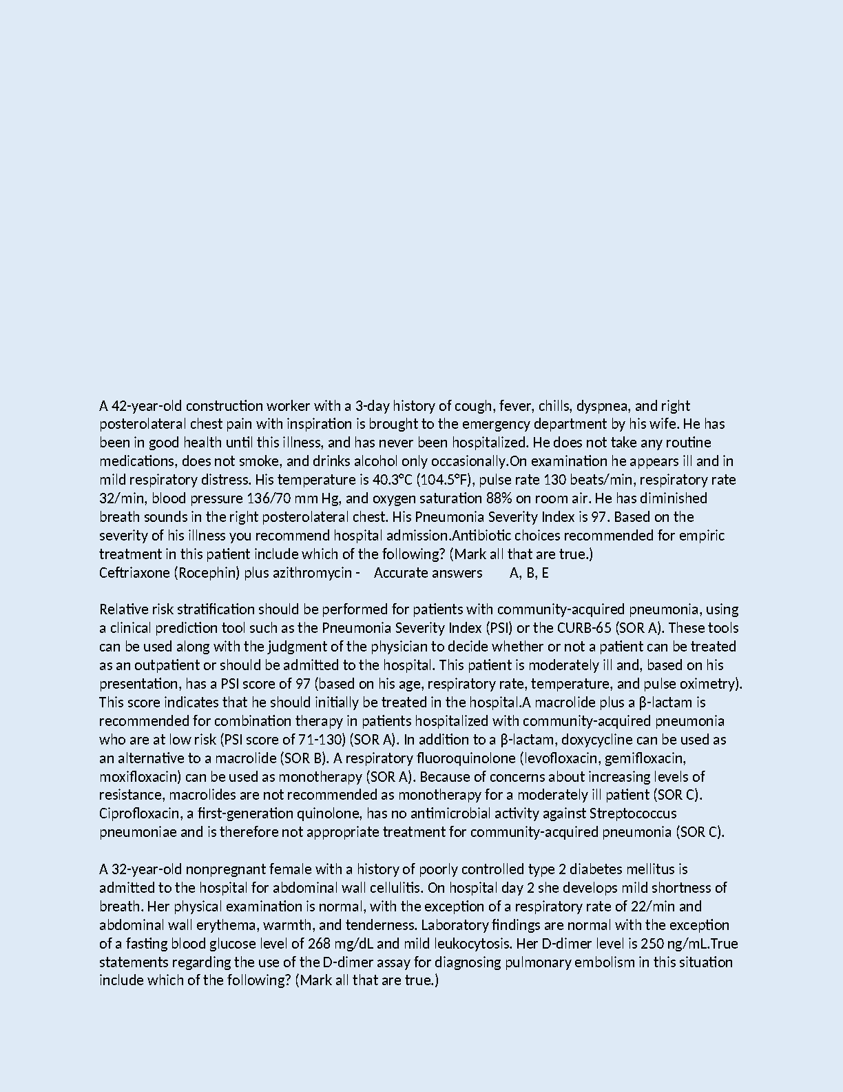 ABFM Hospital Med Question Bank 2026/27 | 100% Accurate Answers