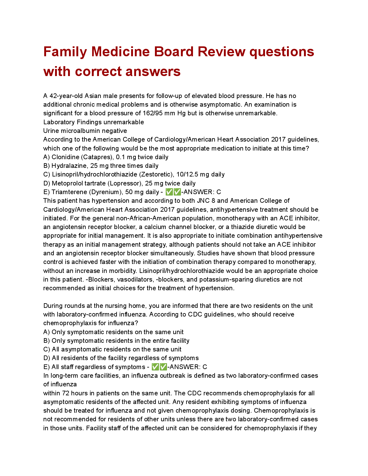 Swansons Family Med Test Bank 9th Ed 2025/26