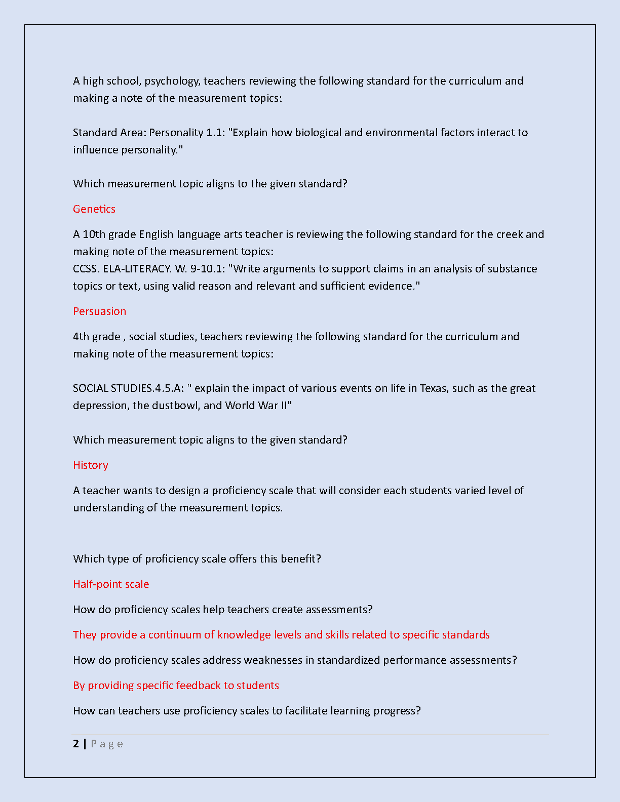 WGU D184 Standard Based Assessment Final Exam Solutions 2025