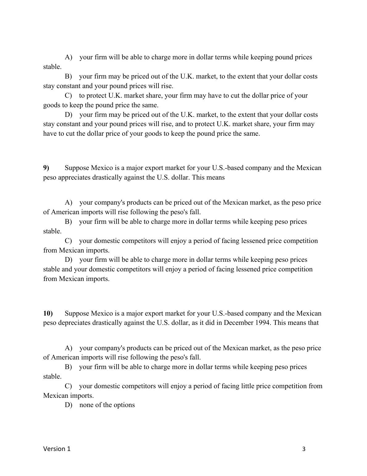 International Financial Management 9th Edition TEST BANK IMG-1