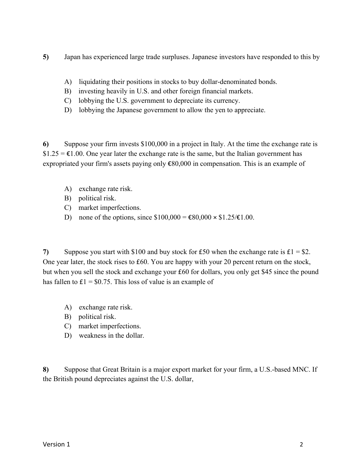 International Financial Management 9th Edition TEST BANK IMG-3