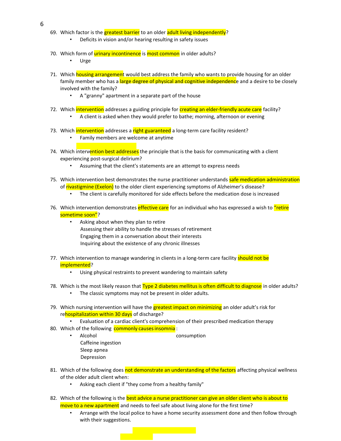 NR 601 Final Exam Verified Answers Week 8 Study Guide IMG-3