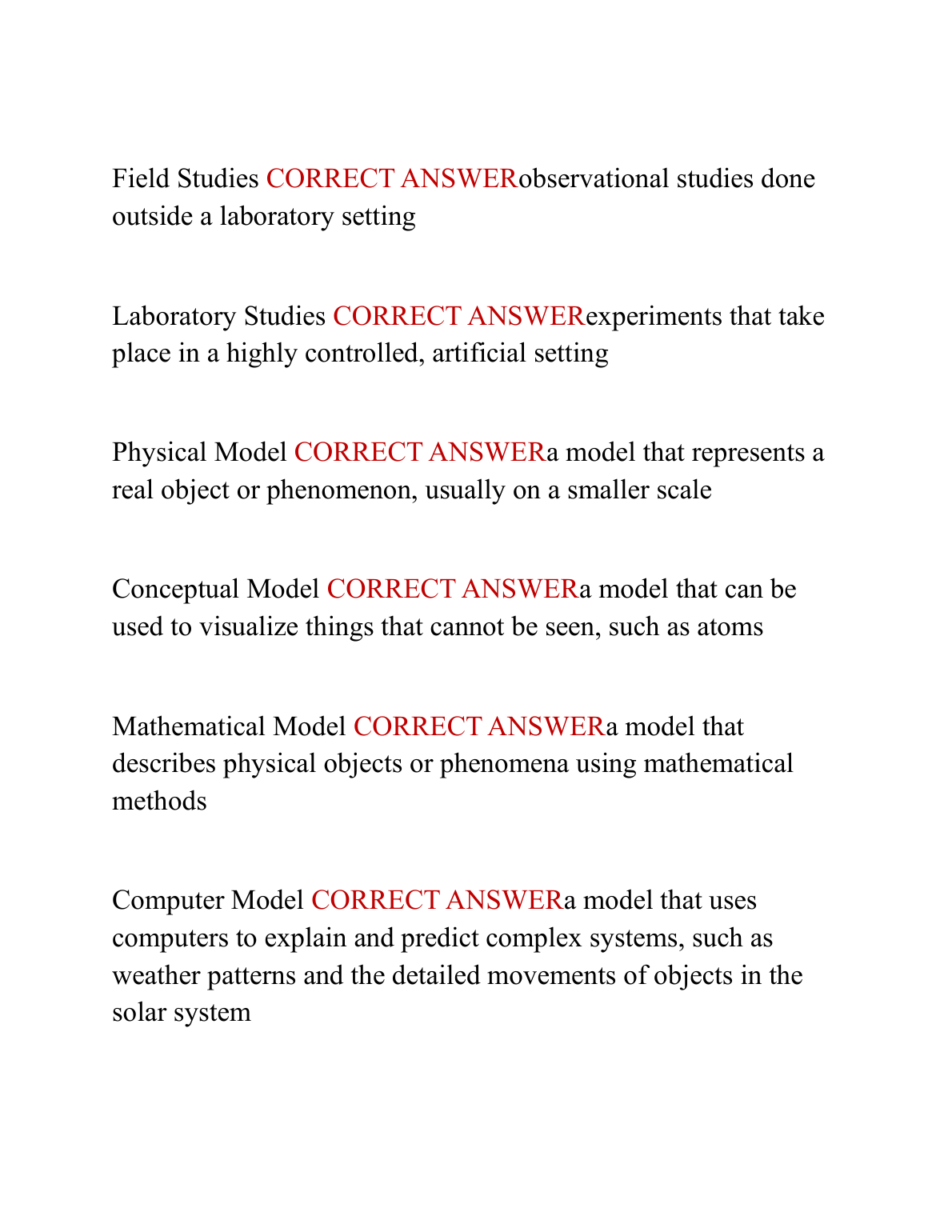 WGU C165 Integrated Physical Science Exam Questions Answers IMG-3