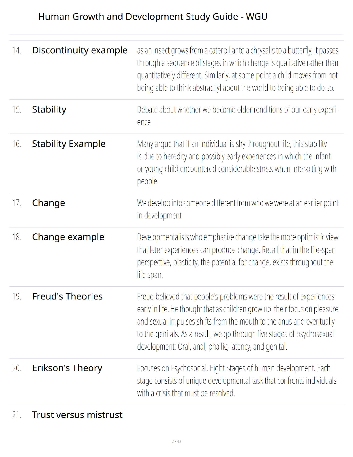 Santrock 11e WGU Human Growth Dev Test Bank