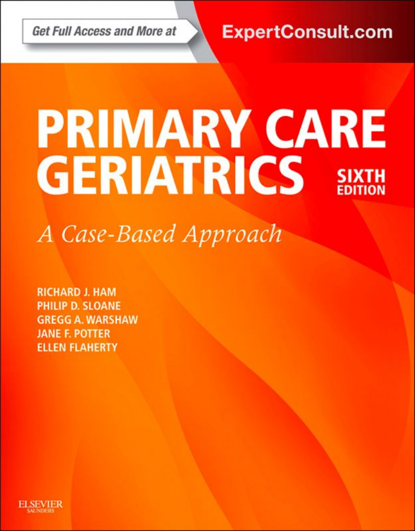 Ham's Primary Care Geriatrics 6th Edition TEXT BOOK