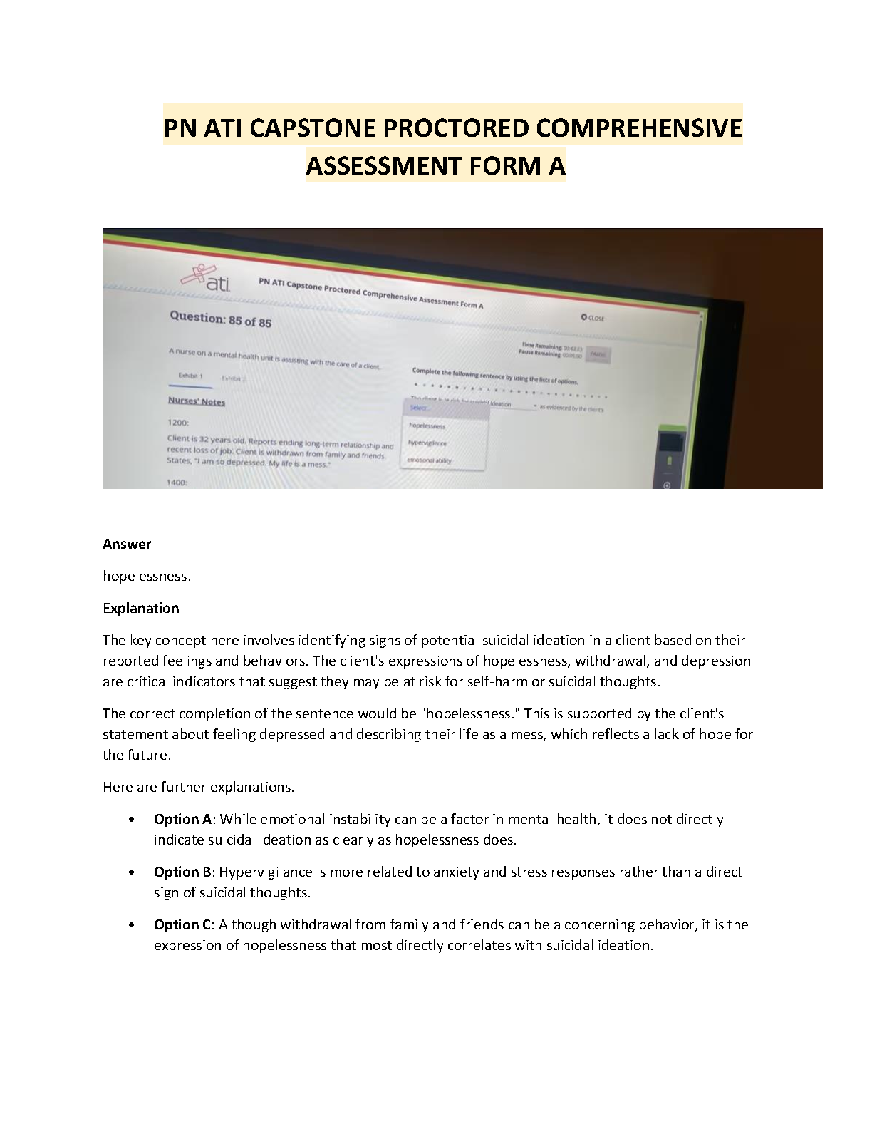 ATI PN Capstone Study Guide 2026/2027 Exam Prep IMG-1