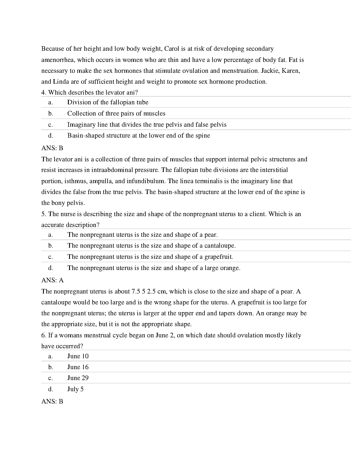 Obstetrics Test Bank 2026/27 IMG-3
