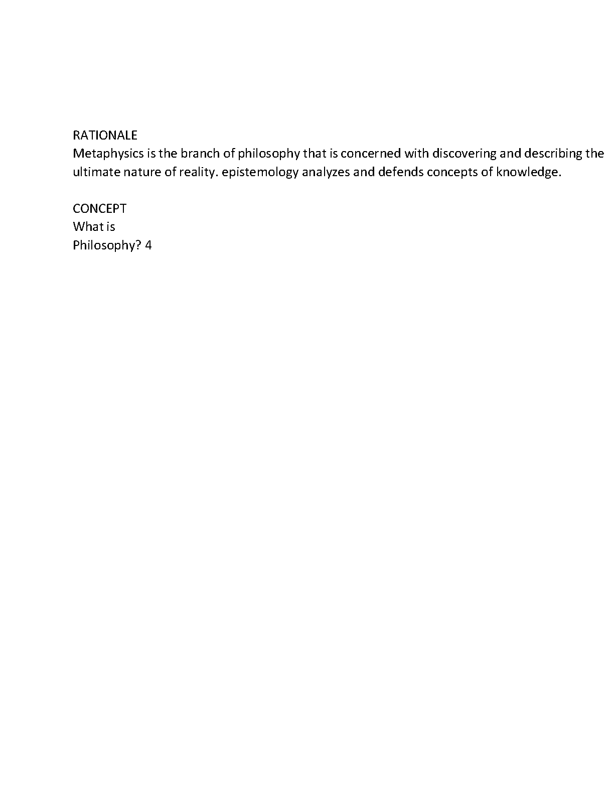 Sophia PHL1 Milestone 1 Study Guide 2026/27