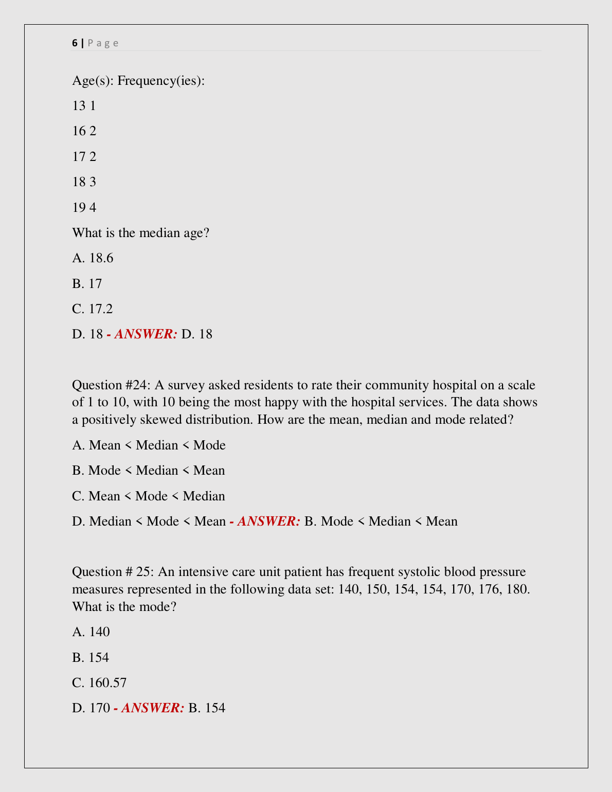 WGU C784 Applied Healthcare Statistics Test Bank 2025 IMG-3