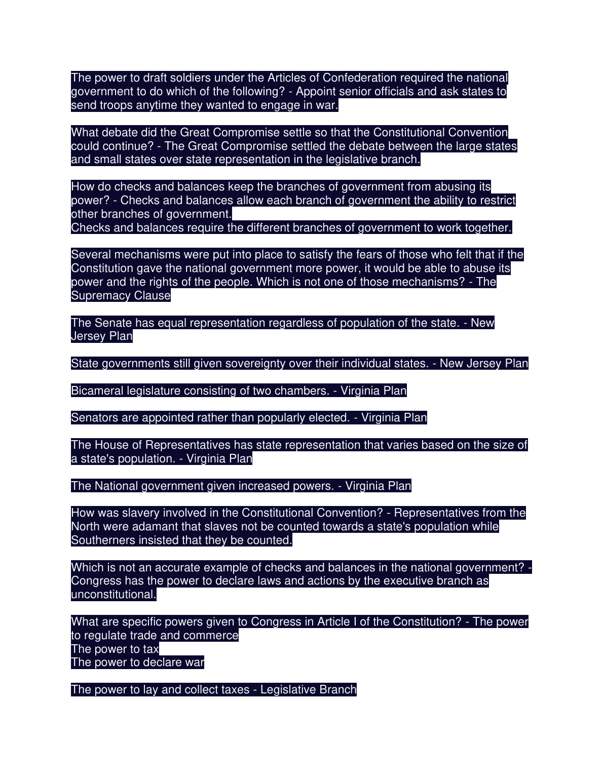 WGU American Politics Study Guide and Exam Prep IMG-1