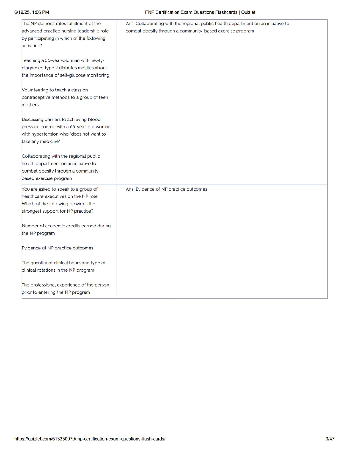 FNP Cert Exam Practice Questions 2026/27 AANP ANCC Prep IMG-3