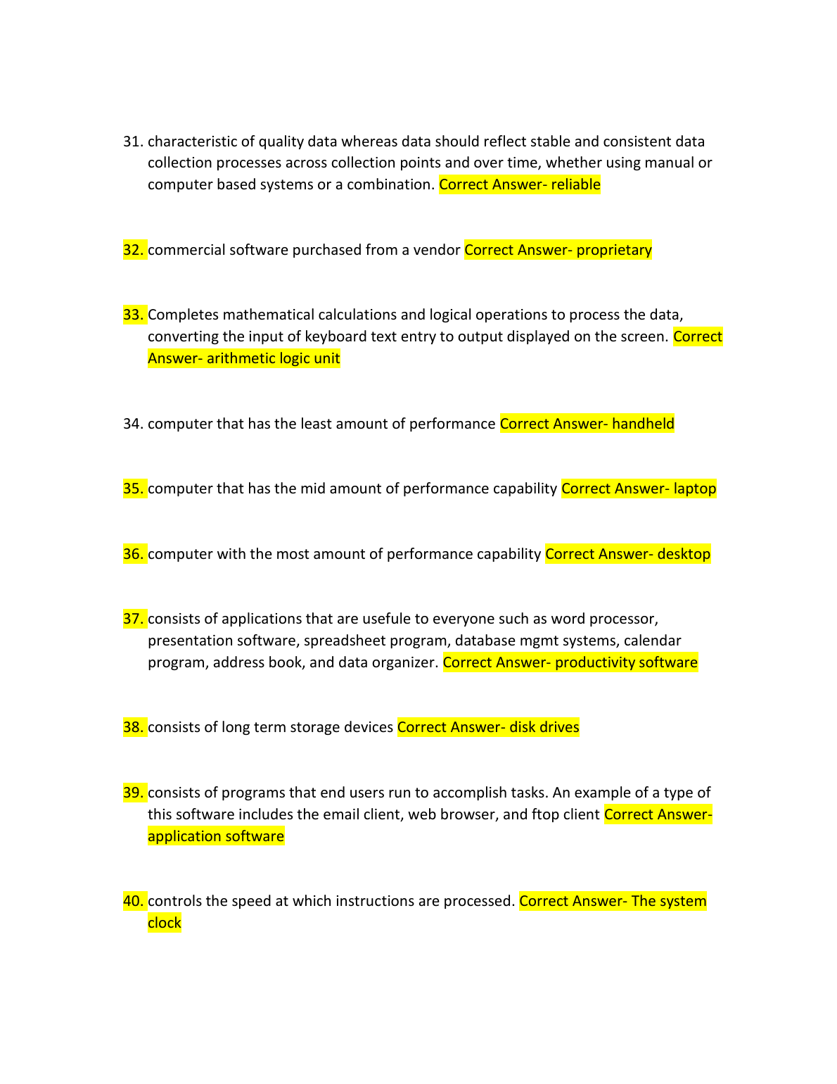 WGU C182 Final Exam Questions and Answers 2023 IMG-1