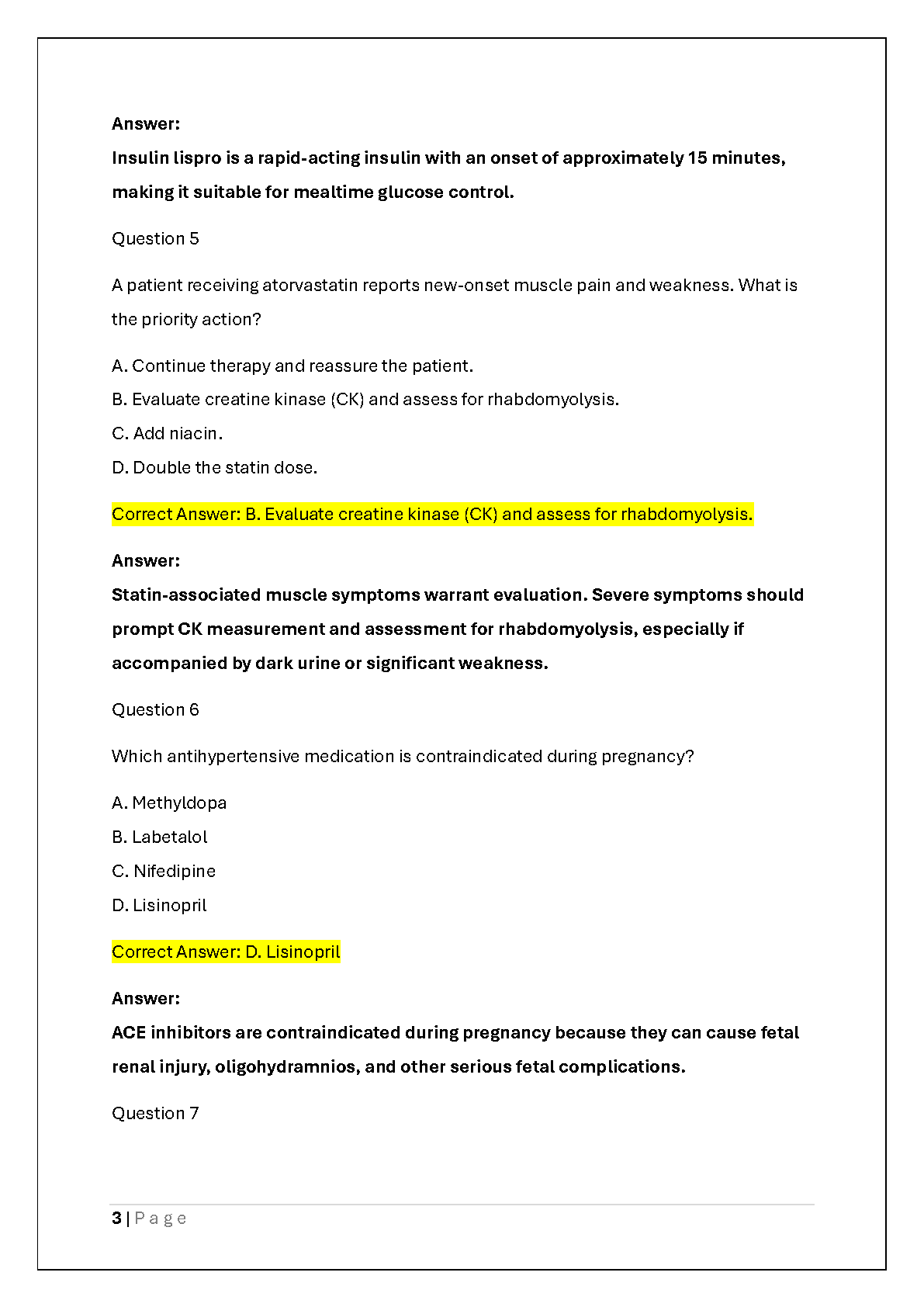 WGU D116 Advanced Pharmacology OA Exam Questions and Answers IMG-3