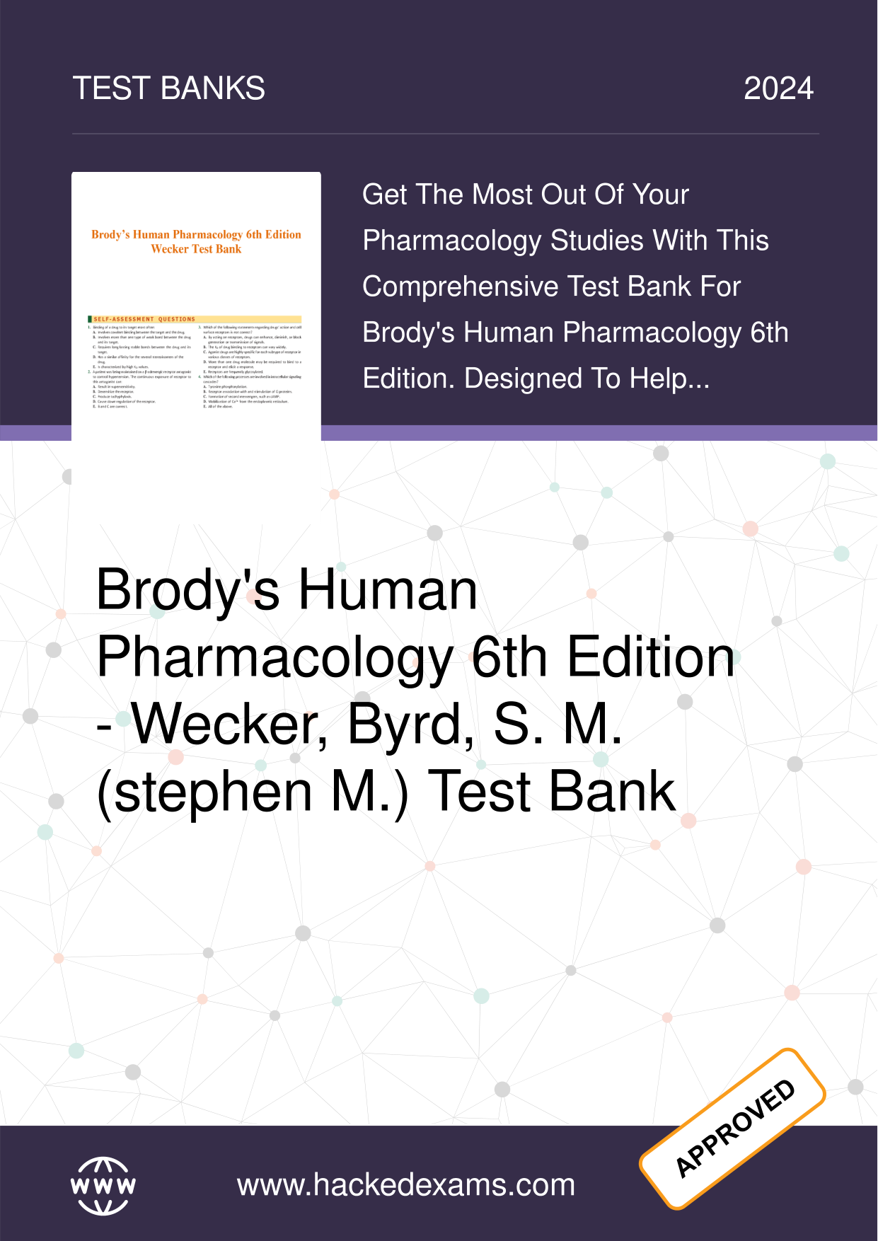 Brody’s Human Pharmacology 6th Edition