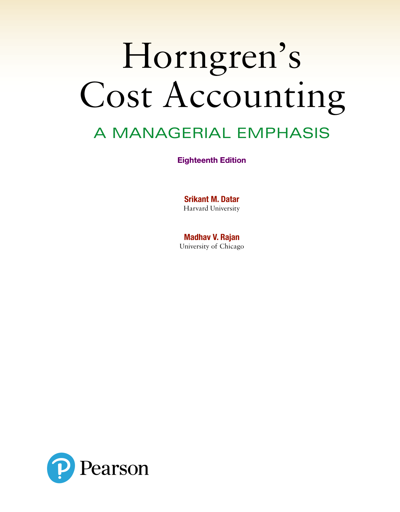 Horngren's Accounting 18th Edition TEST BANK
