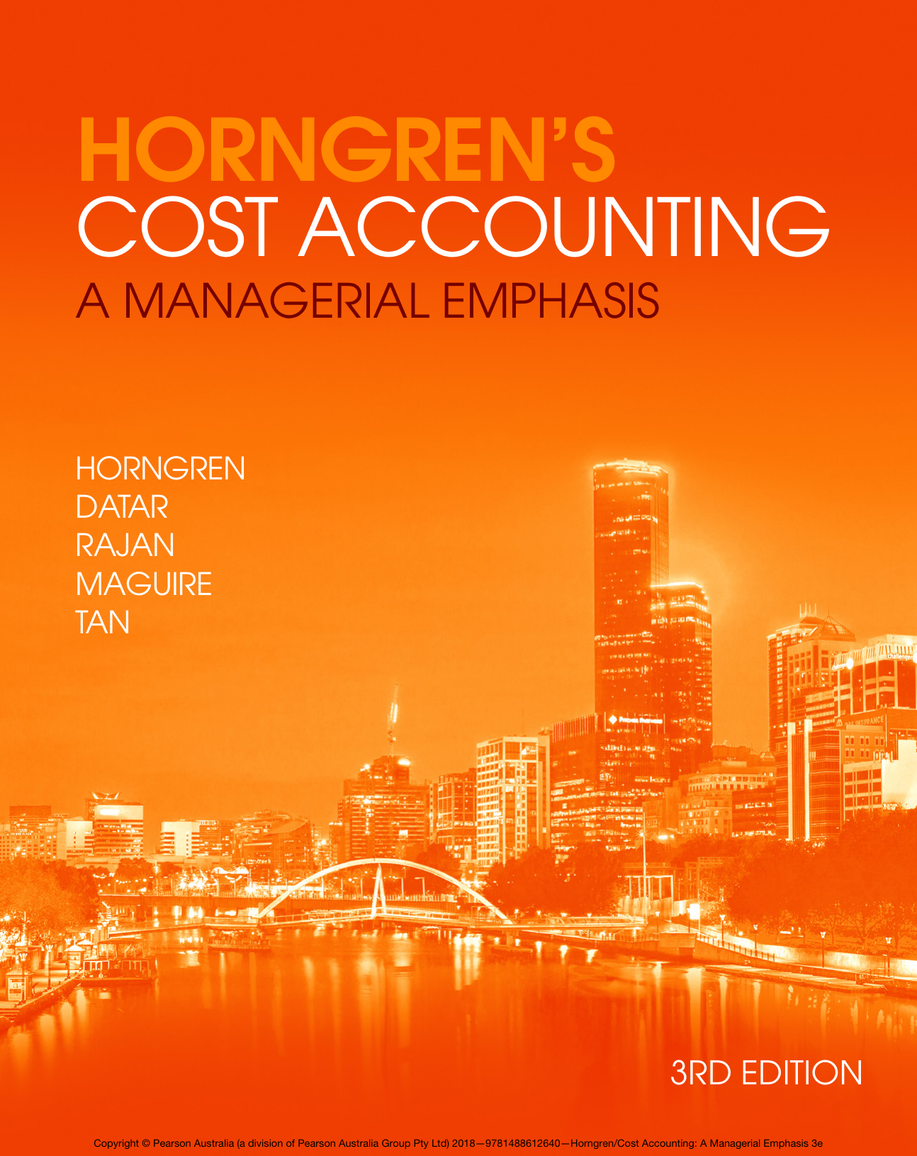 Horngren's Cost Accounting 3rd Edition TEST BANK