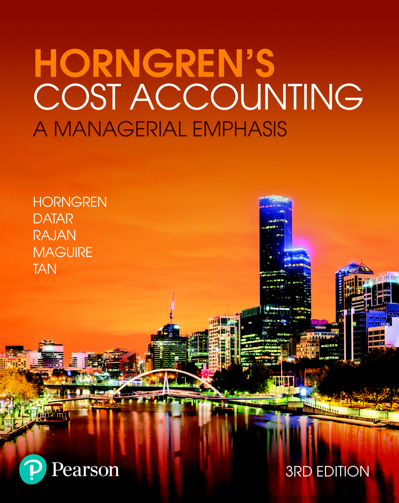 Horngren's Cost Accounting 3rd Edition TEST BANK