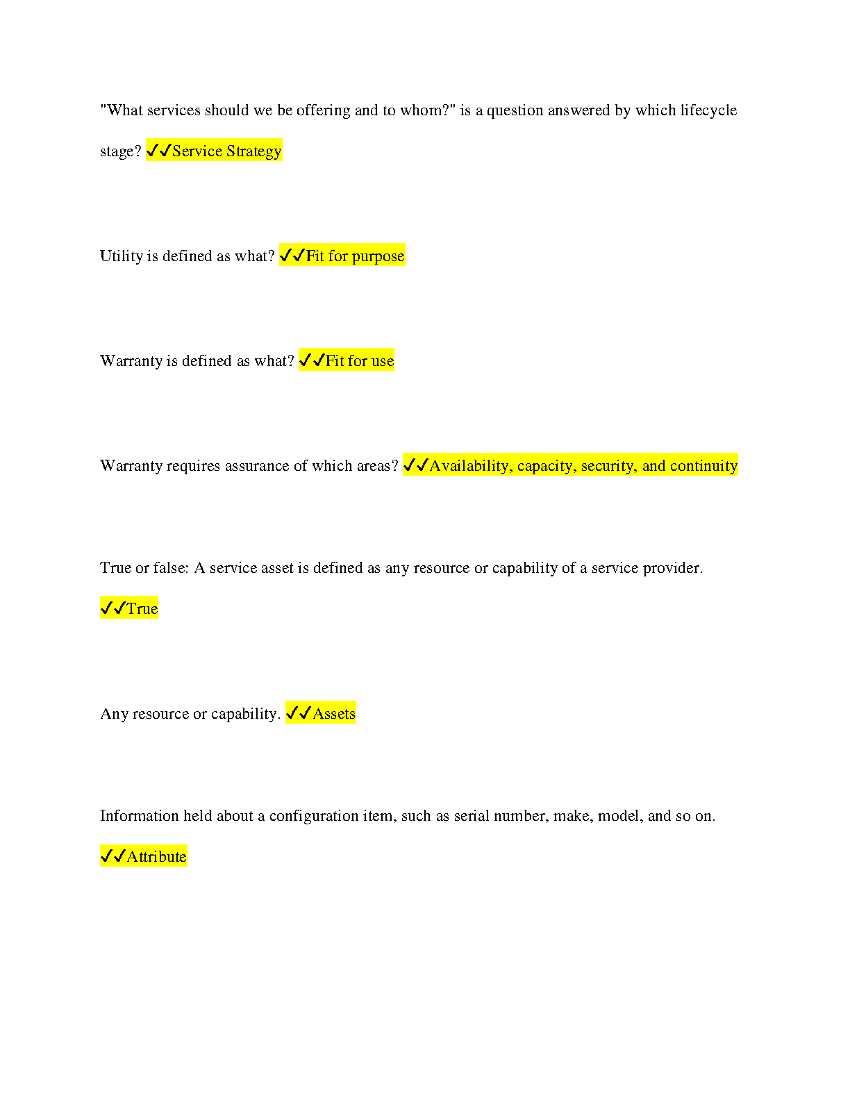 WGU C846 ITIL Business of IT Study Guide A+ IMG-4