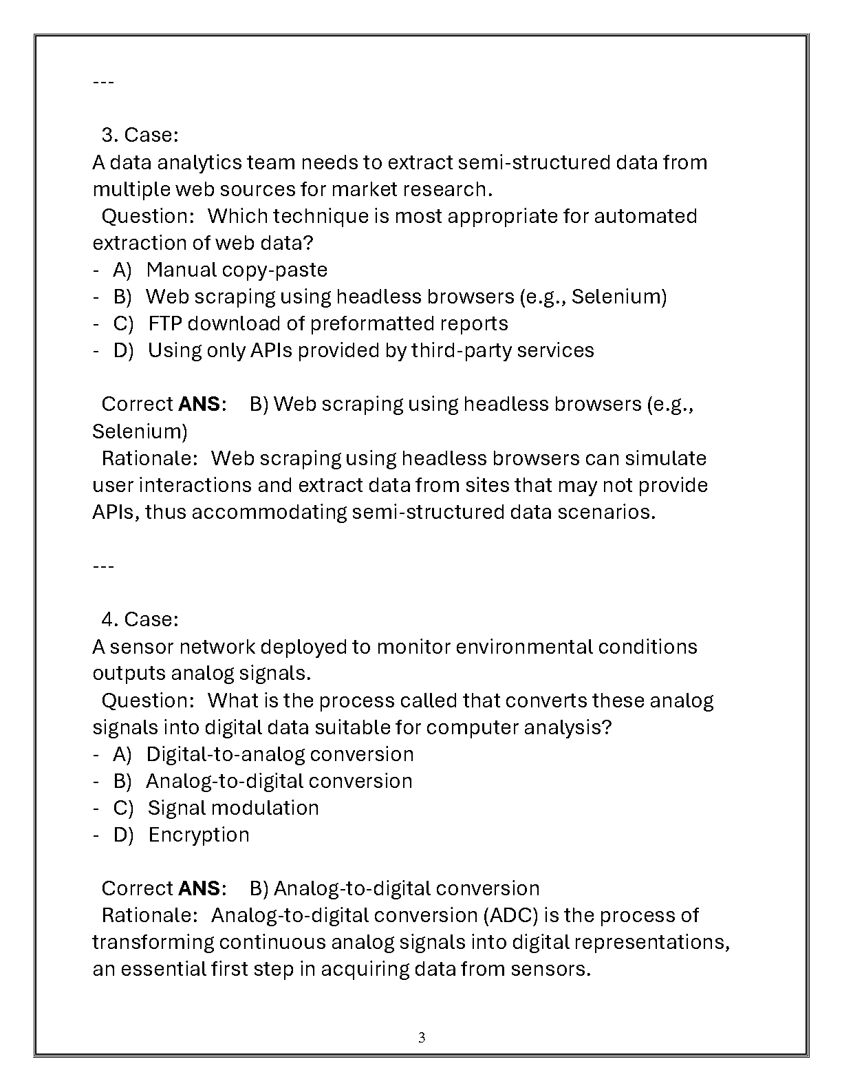 DTMG 5240 Data Acquisition Test Bank 2025 | WGU Study Guide IMG-3