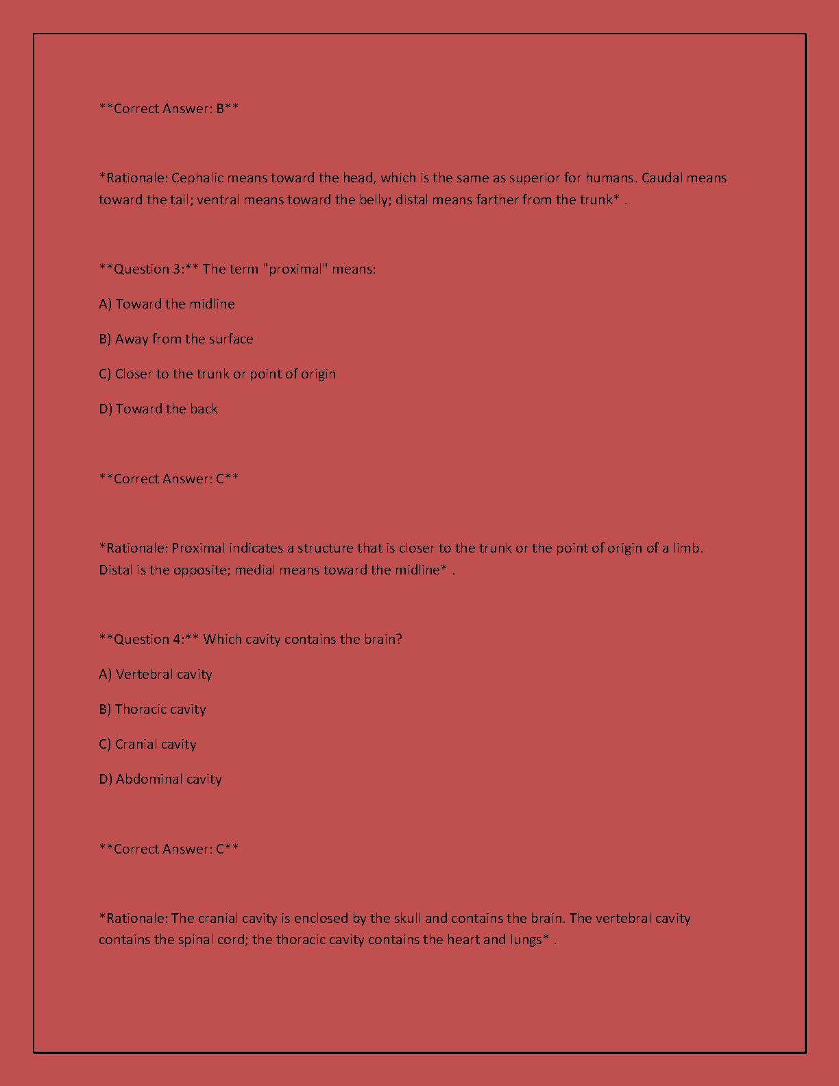 WGU D312 Anatomy Physiology I Practice Exams 2026 IMG-3