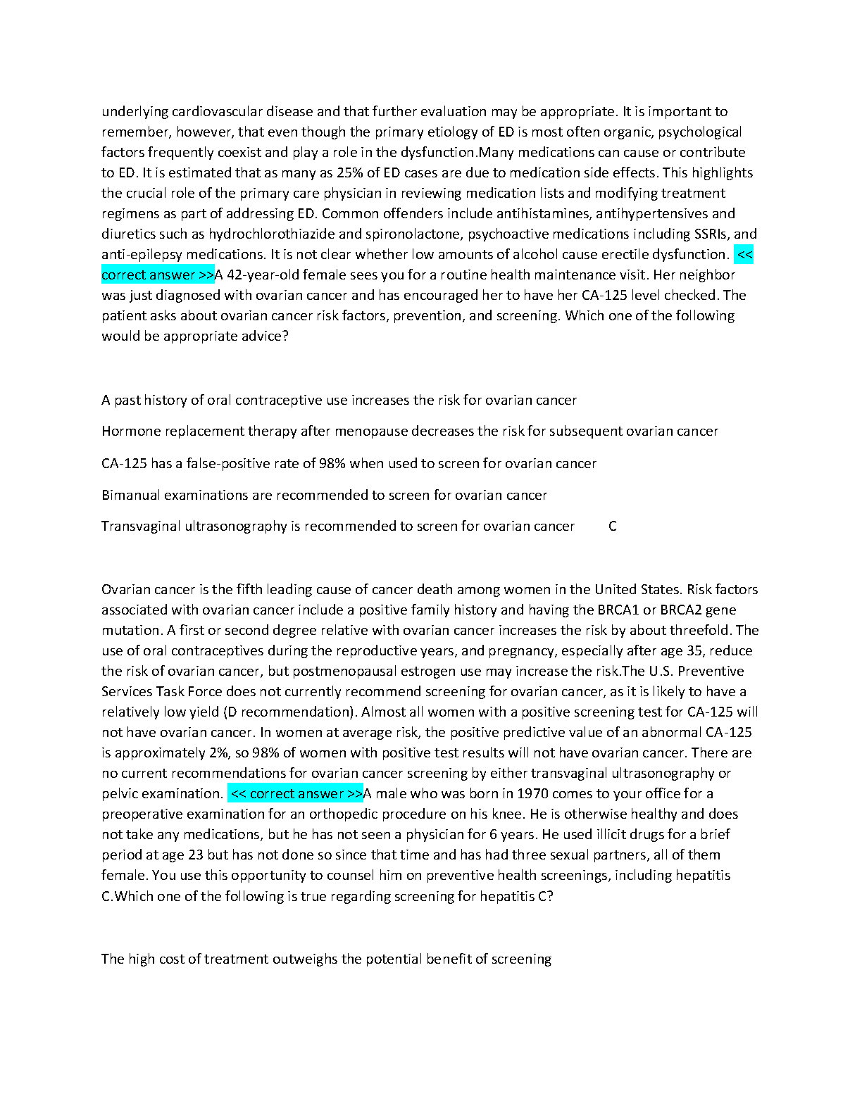 ABFM Health Counseling Exam Prep Guide 2026/27 Q&A Study Kit IMG-3