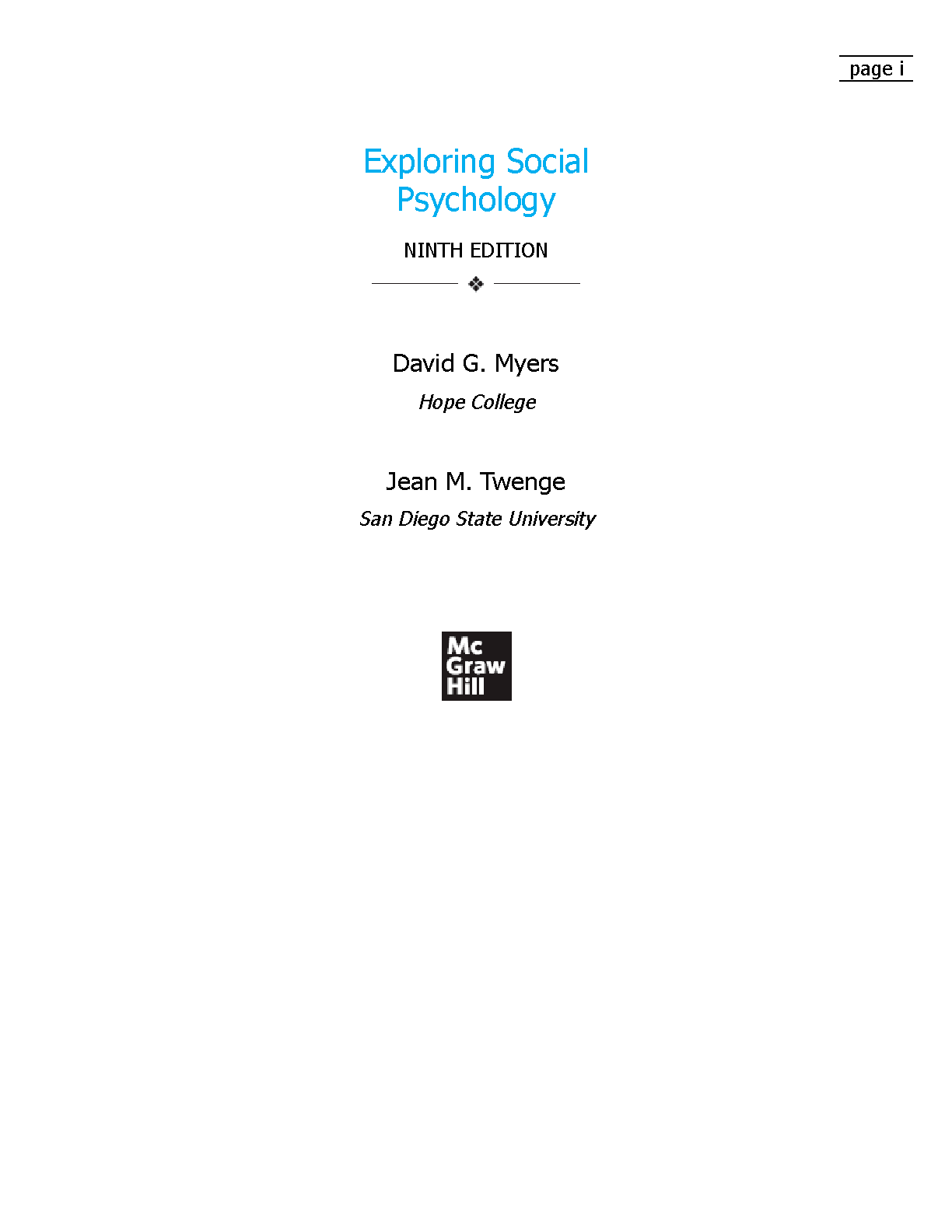 Social Psychology 9e Test Bank Myers Twenge 2026