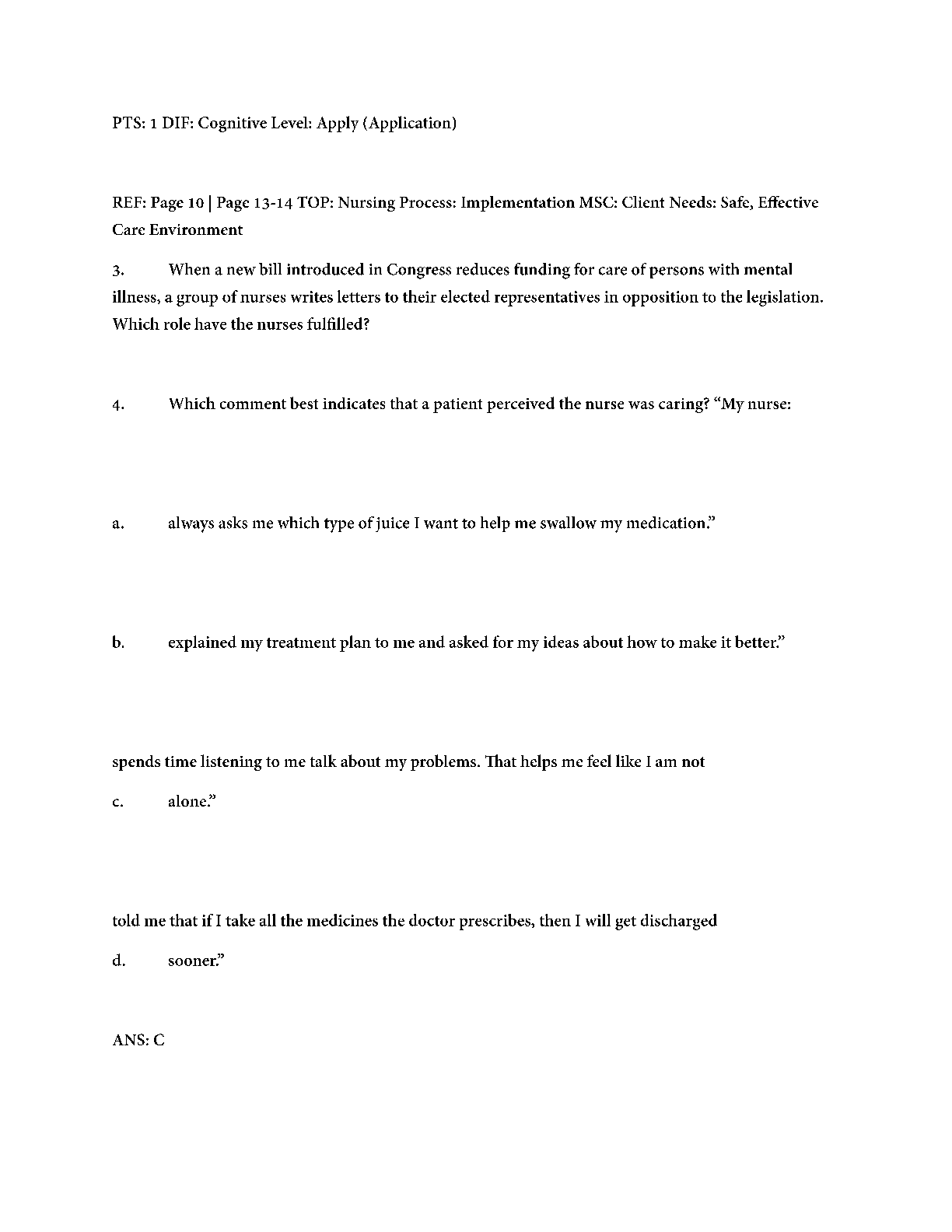 Mental Health Nursing Test Bank 2026/27 | Morrison Valfre IMG-3
