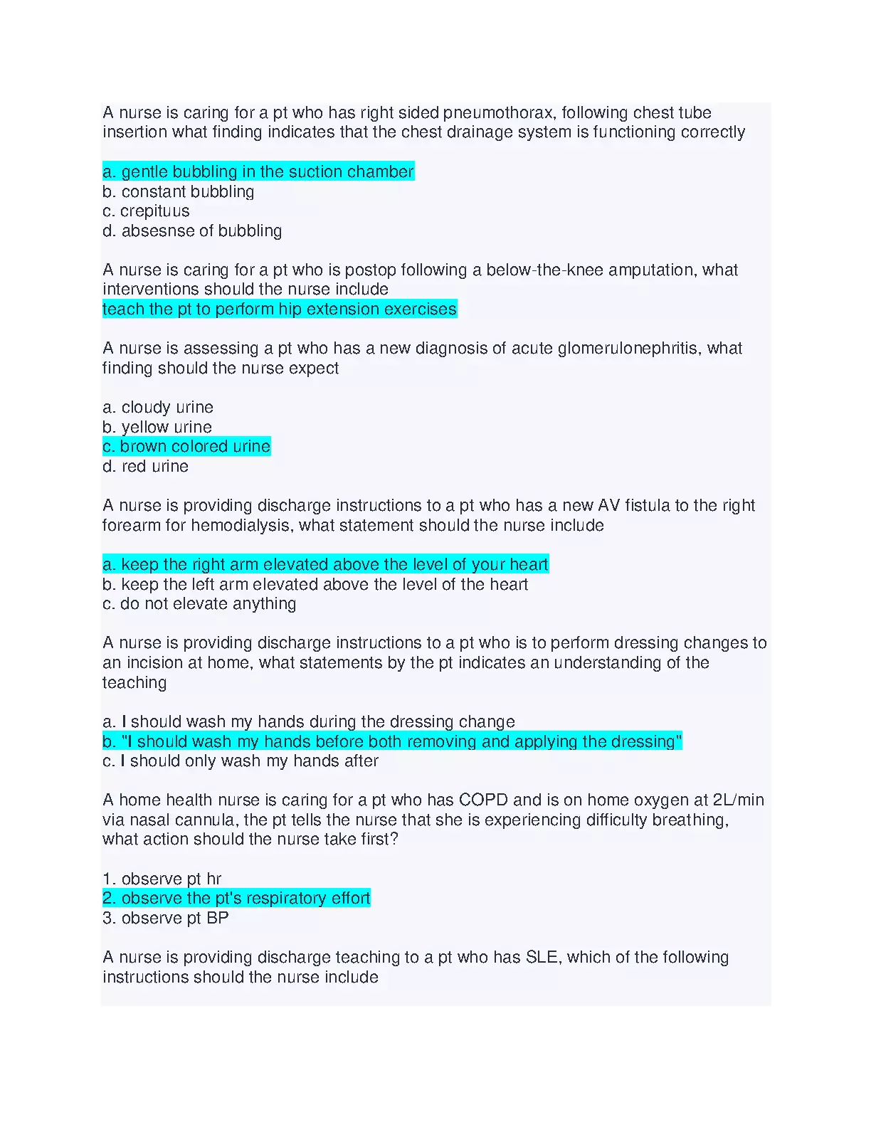 ATI Capstone Med Surg Assessment 2026 Solutions & Answers
