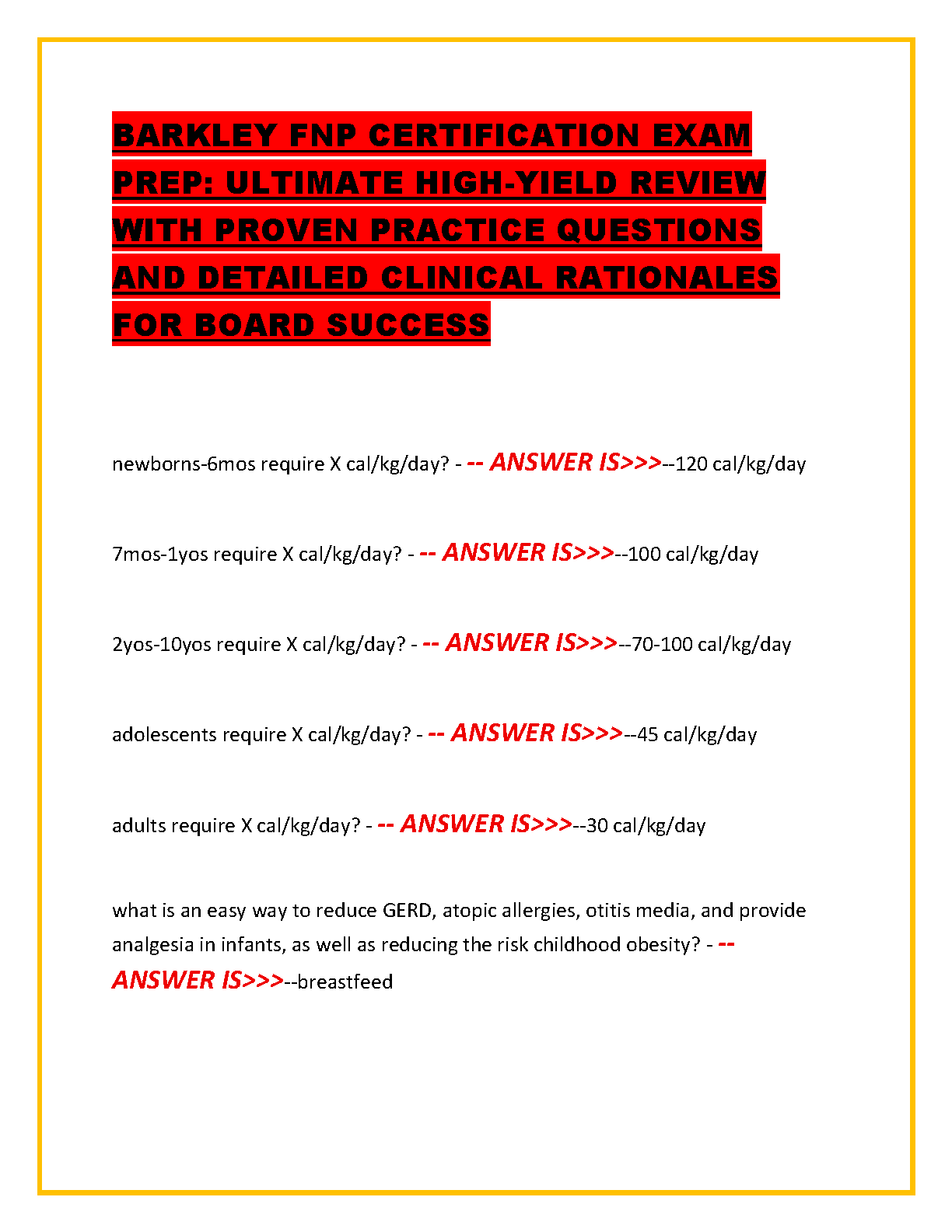 Barkley FNP Exam Prep 2026: ANCC & AANP Study Guide IMG-1