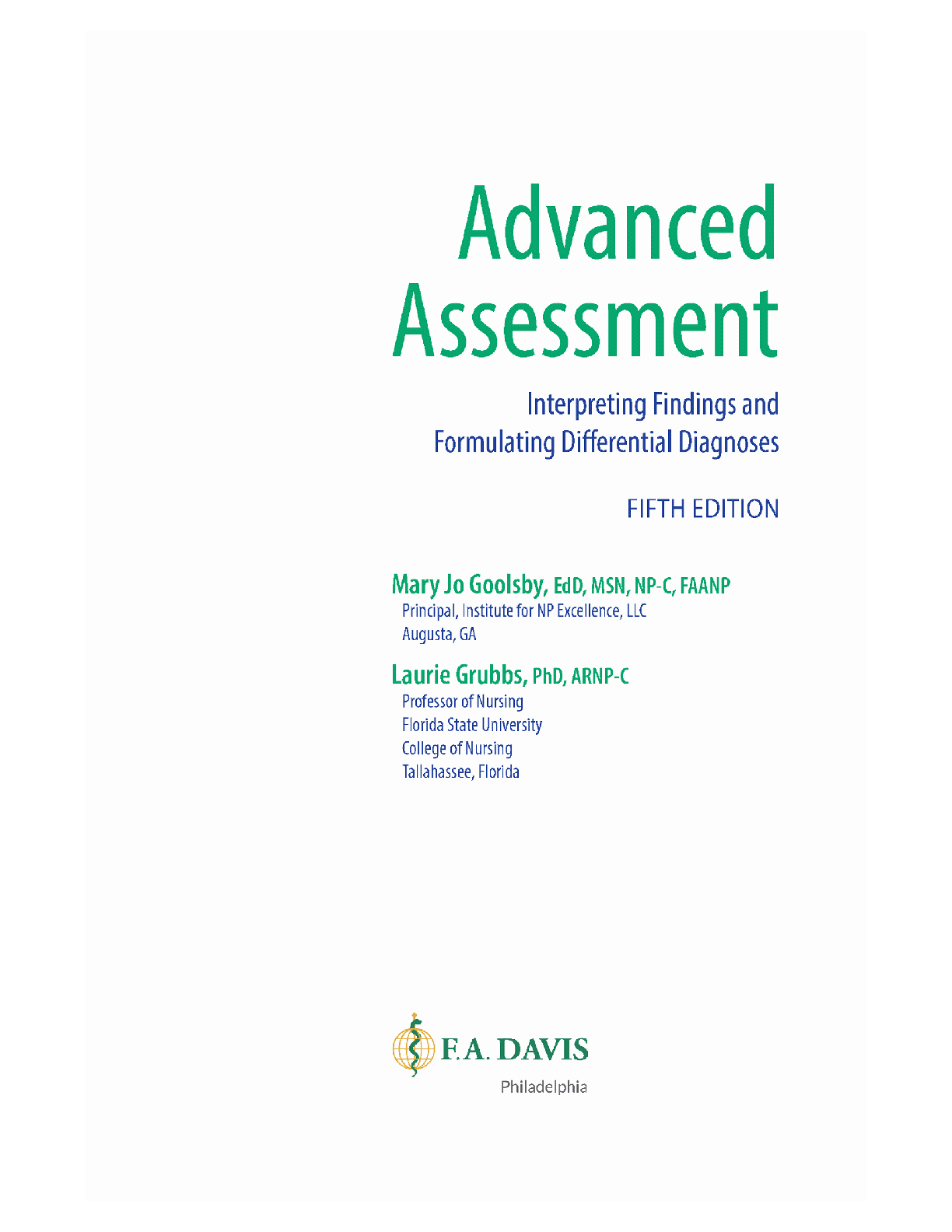 Goolsby Advanced Assessment Test Bank & Solutions IMG-3