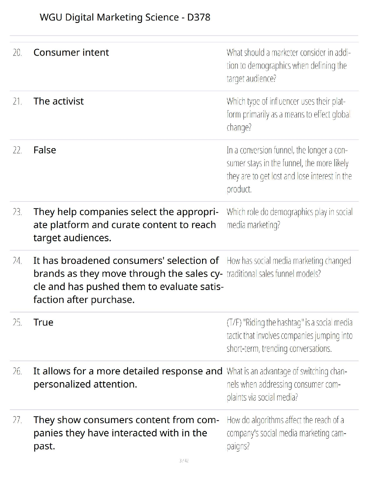 WGU D378 Digital Marketing Study Guide 2025-26 IMG-3