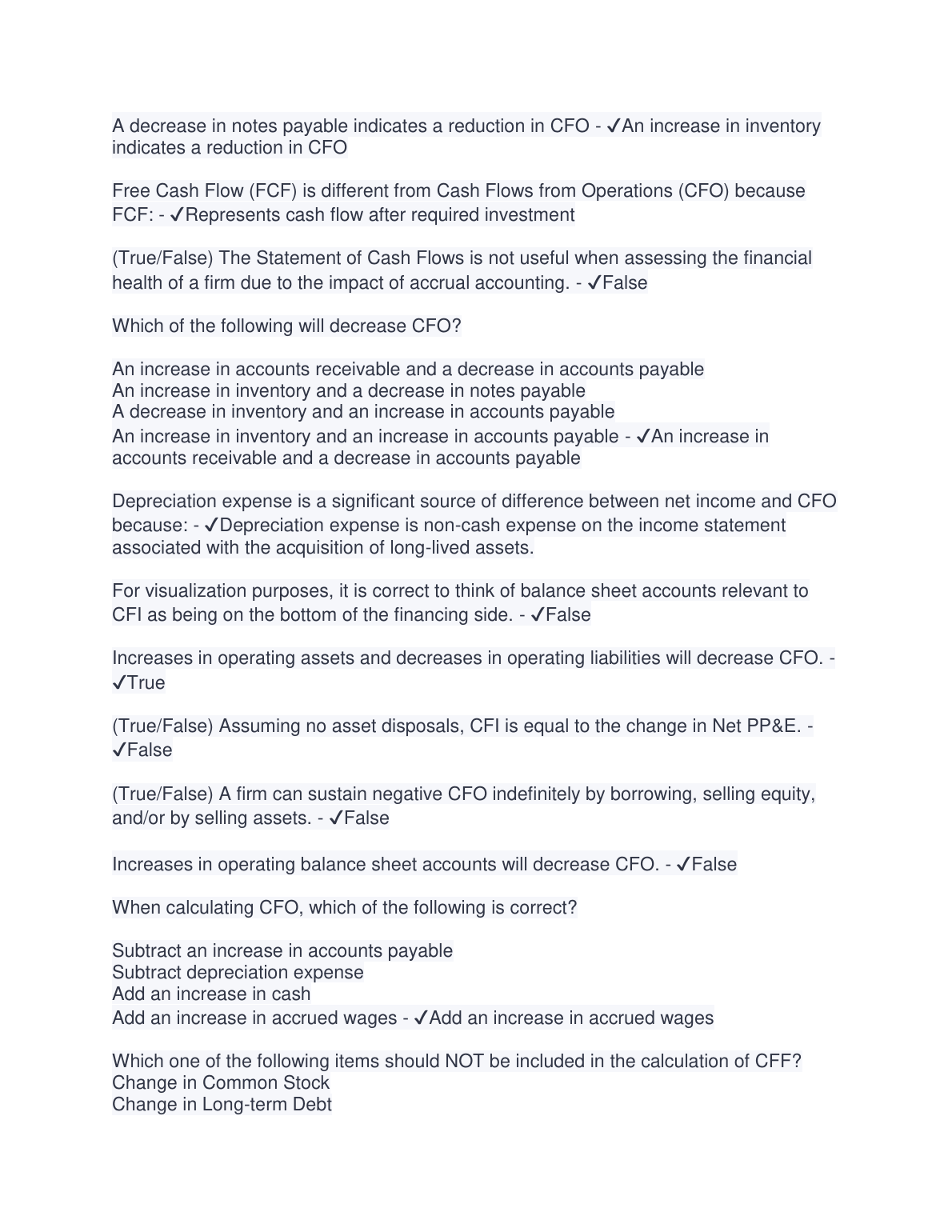 WGU C214 Financial Management Test Bank 2023 IMG-1