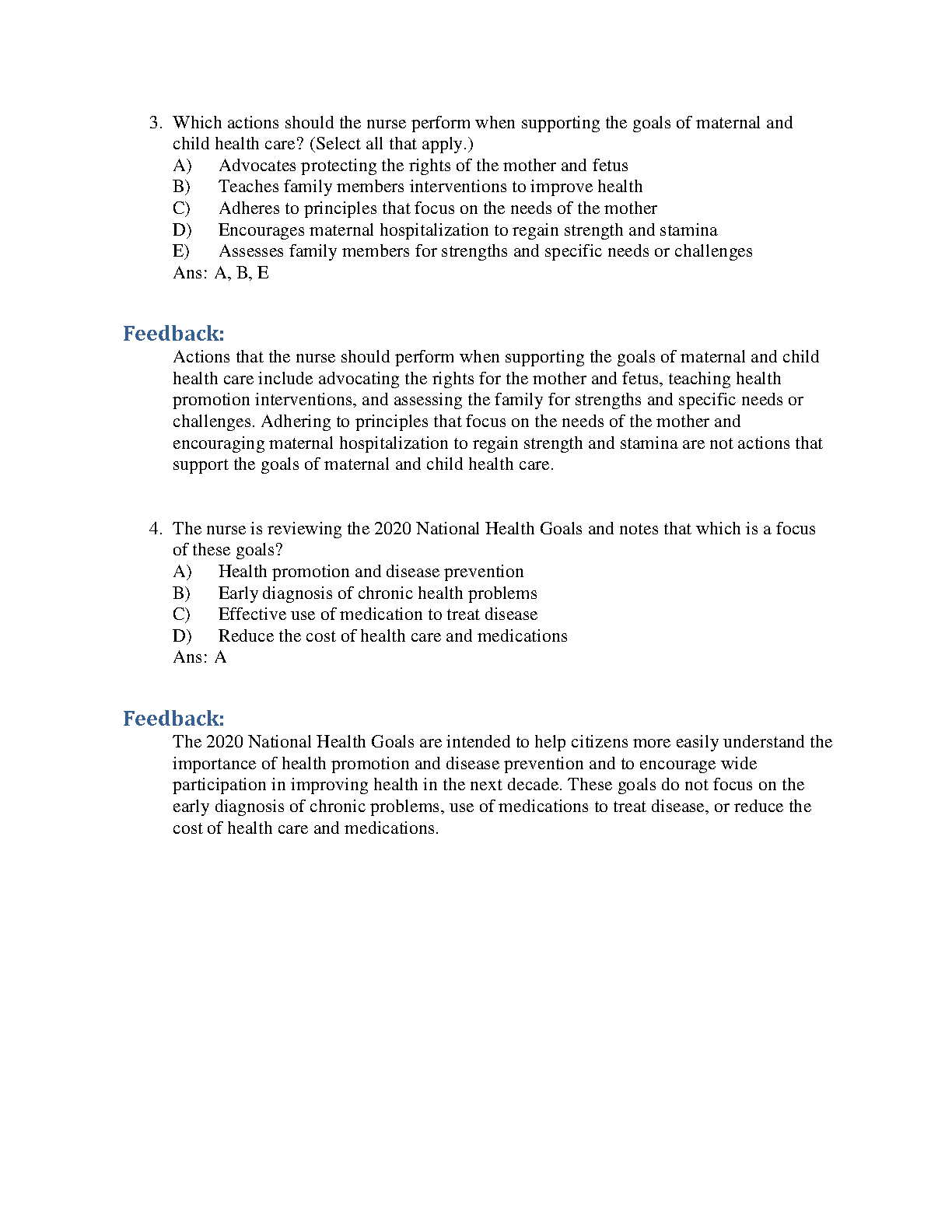 Silbert-Flagg Maternity Nursing Test Bank 2026/27 IMG-3