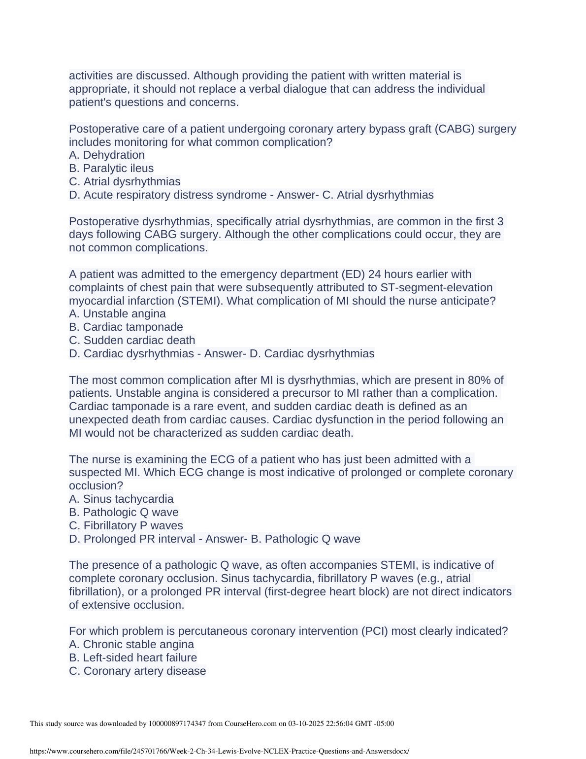 Lewis Med Surg Ch 34 Test Bank NCLEX 2026 IMG-1