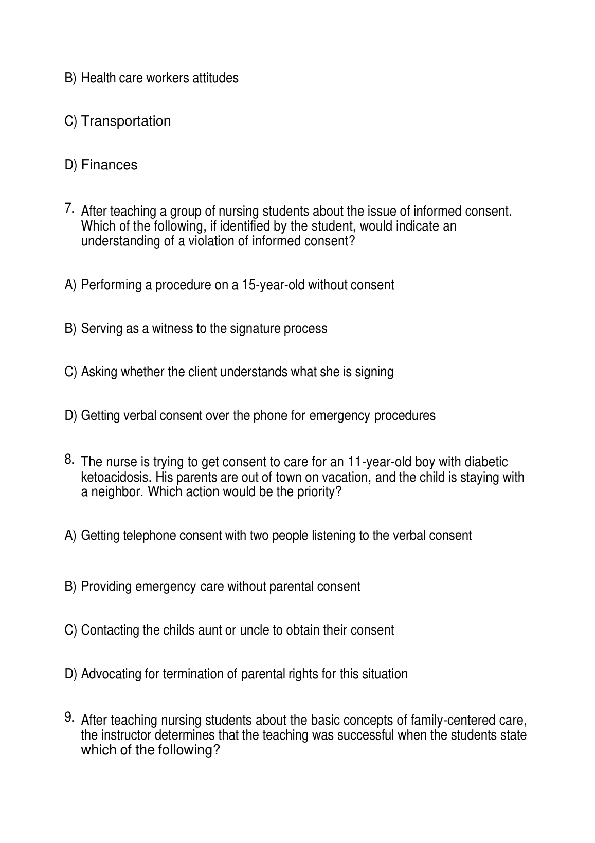 Ricci Maternity Nursing Test Bank 2026/2027 Edition IMG-1