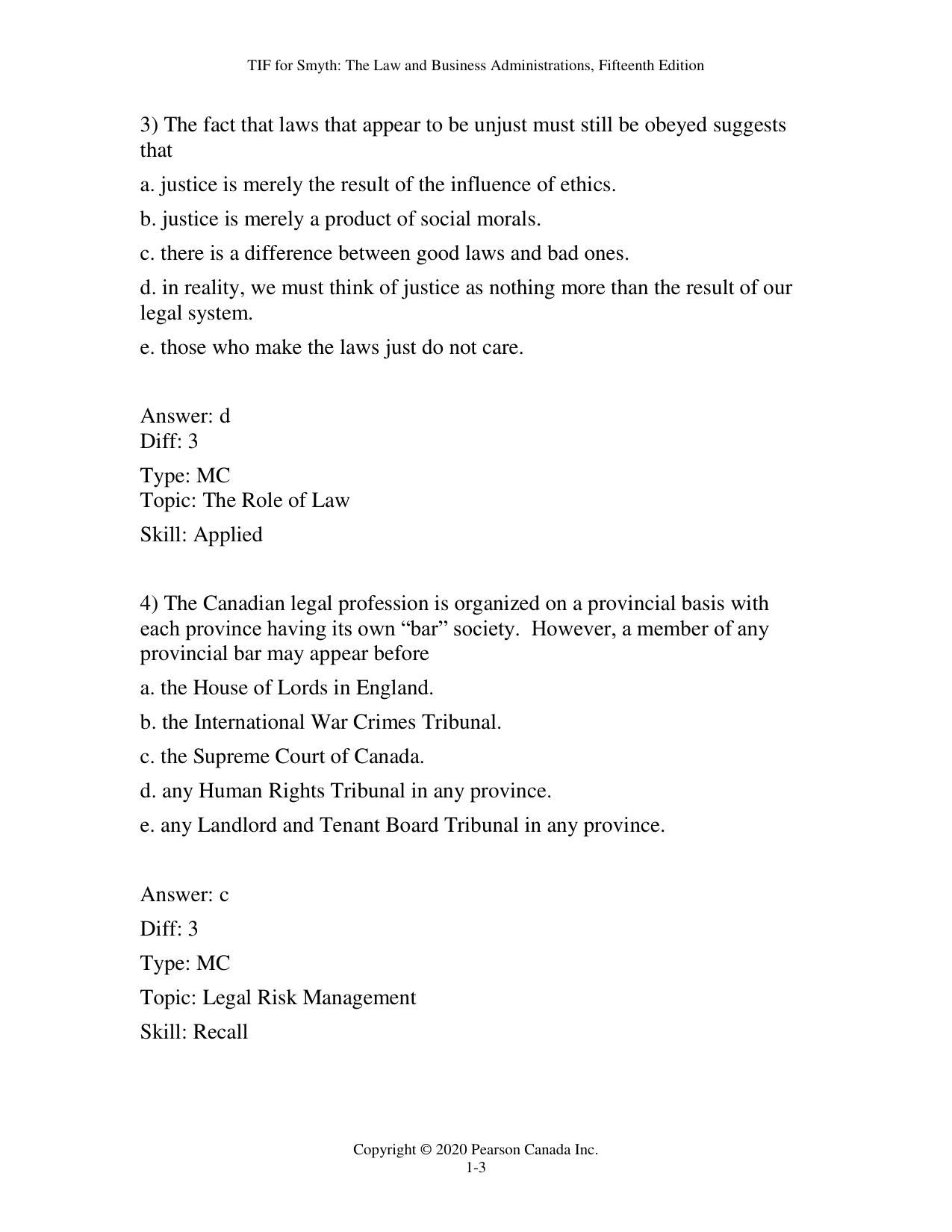Law and Business Administration in Canada 15th Edition IMG-3