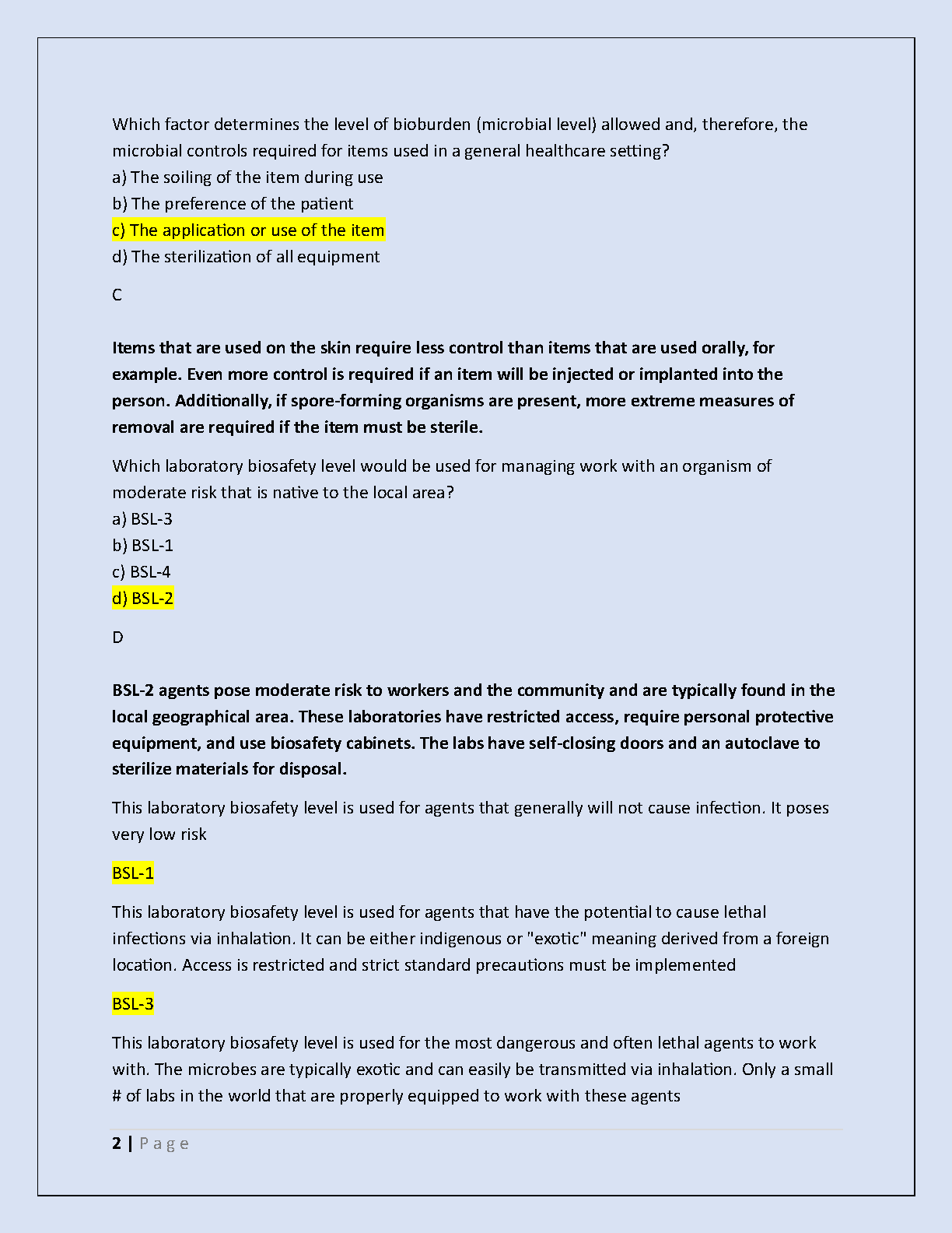 WGU D311 Microbiology Final Exam 2025/2026 Solutions