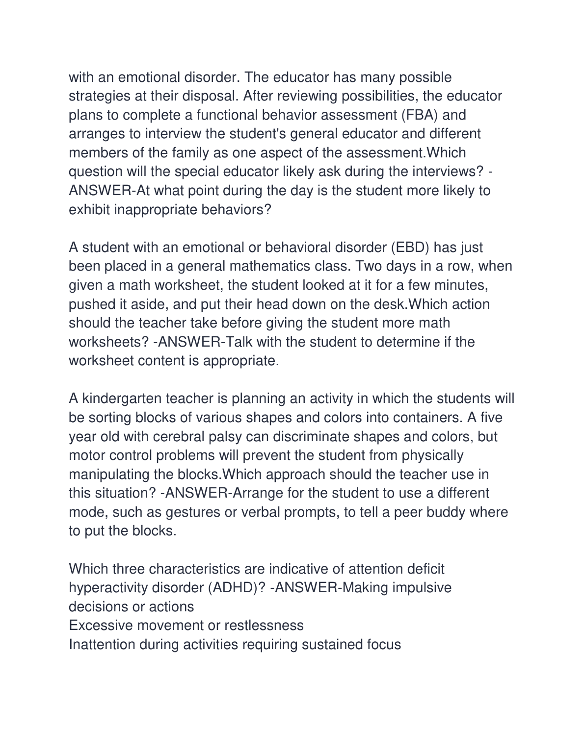 WGU D169 Exam Prep: A+ Rated Questions & Answers 2025 IMG-3