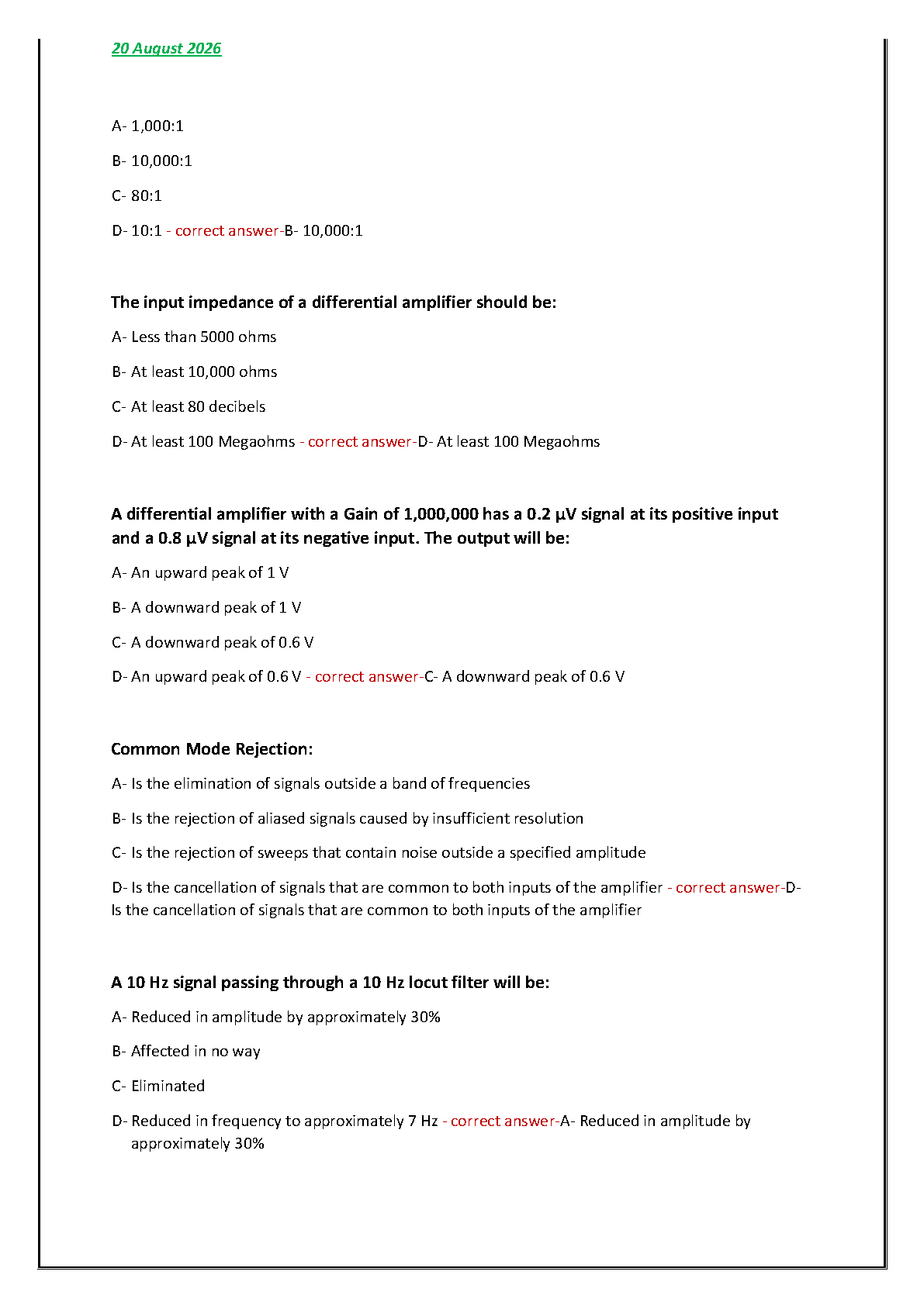 CNIM Instrumentation Test Bank 2026: Exam Guide & Solutions