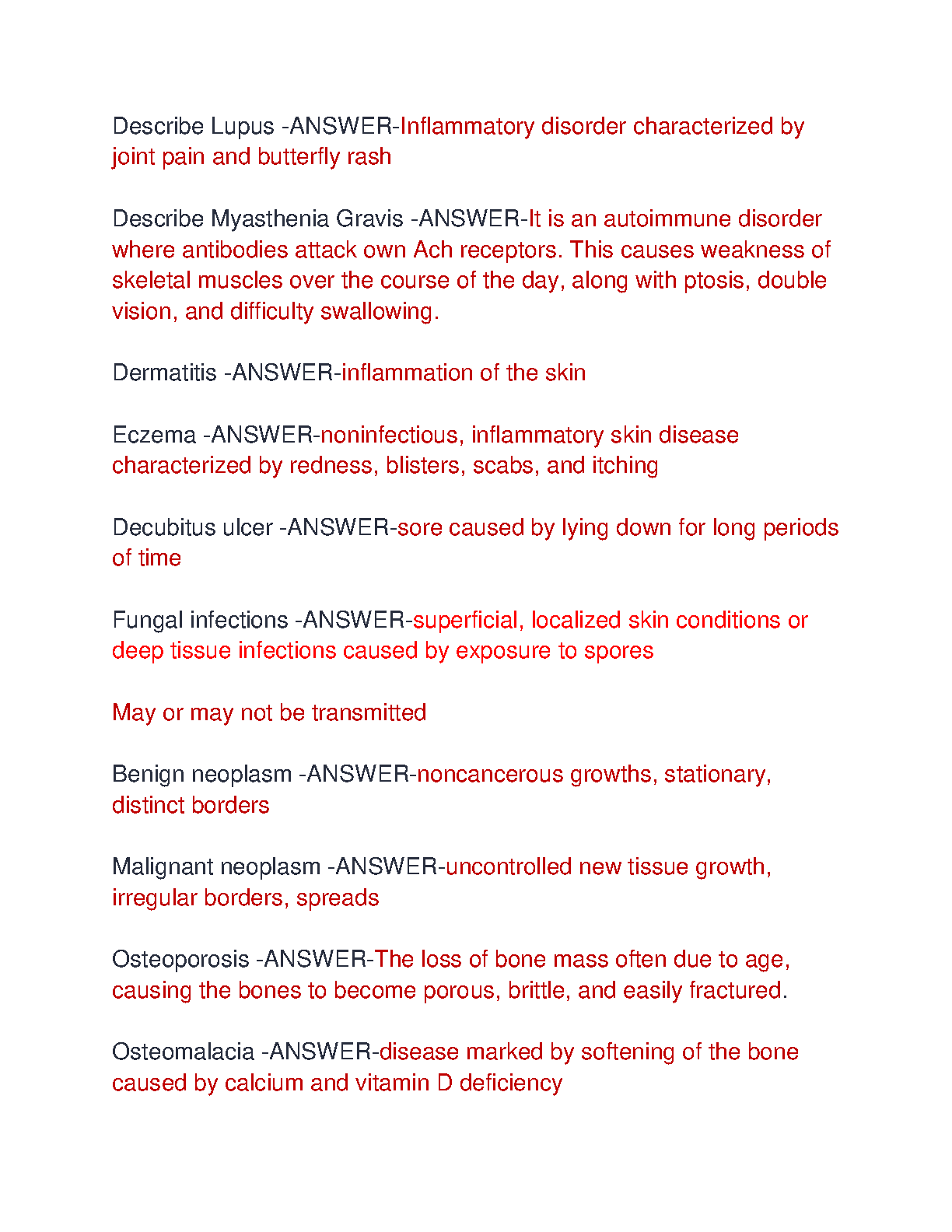 WGU Pathophysiology D236 Exam Questions & Answers 2025 IMG-3