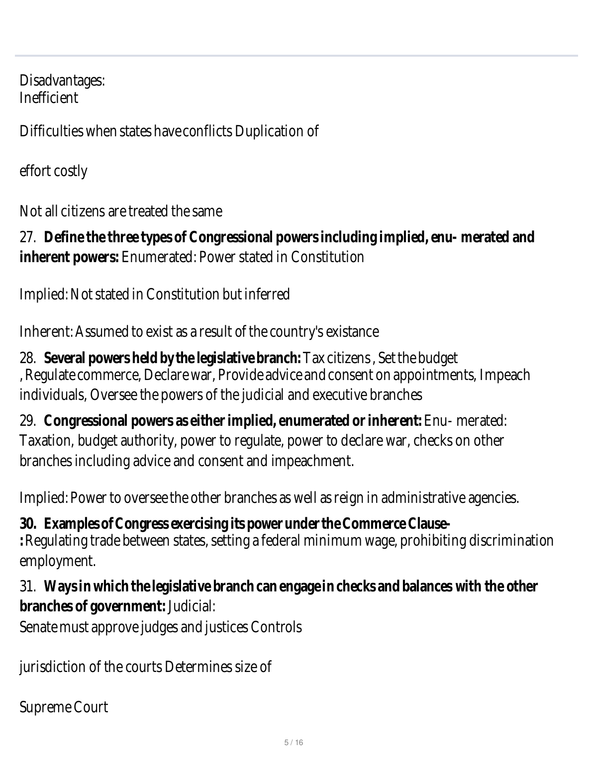 WGU C963 Test Bank 2025: US Politics & Constitution Exam Prep IMG-3