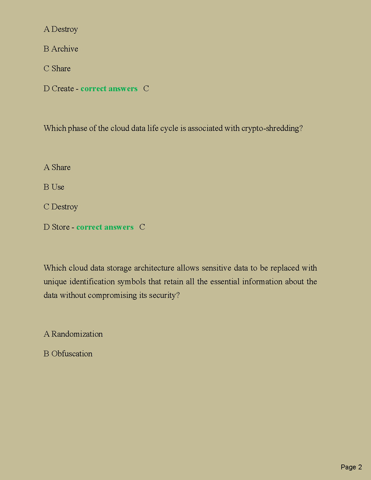 WGU C838 Exam 1 Test Bank 2025 Questions and Answers