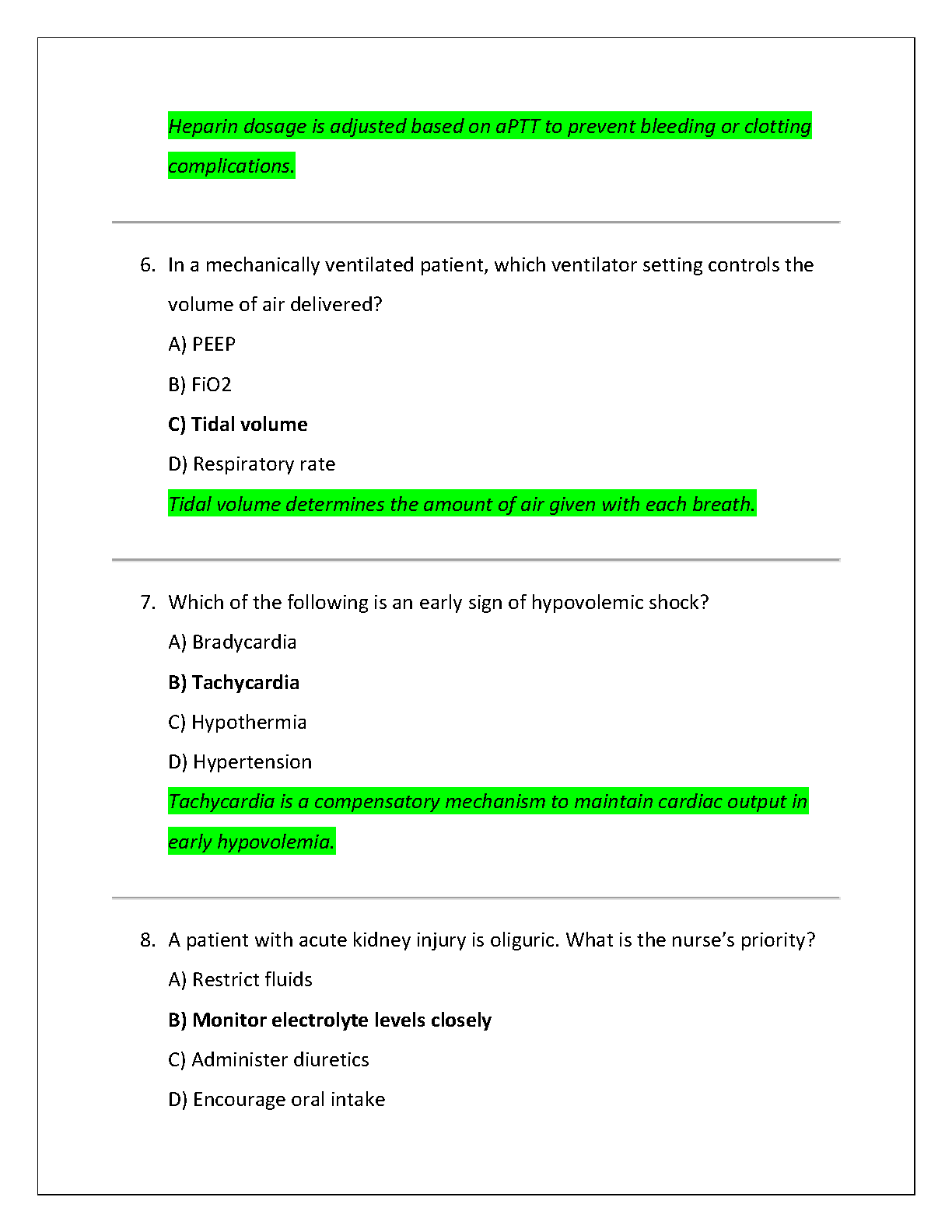 WGU C478 Critical Care Nursing Practice Exams 2025 IMG-3